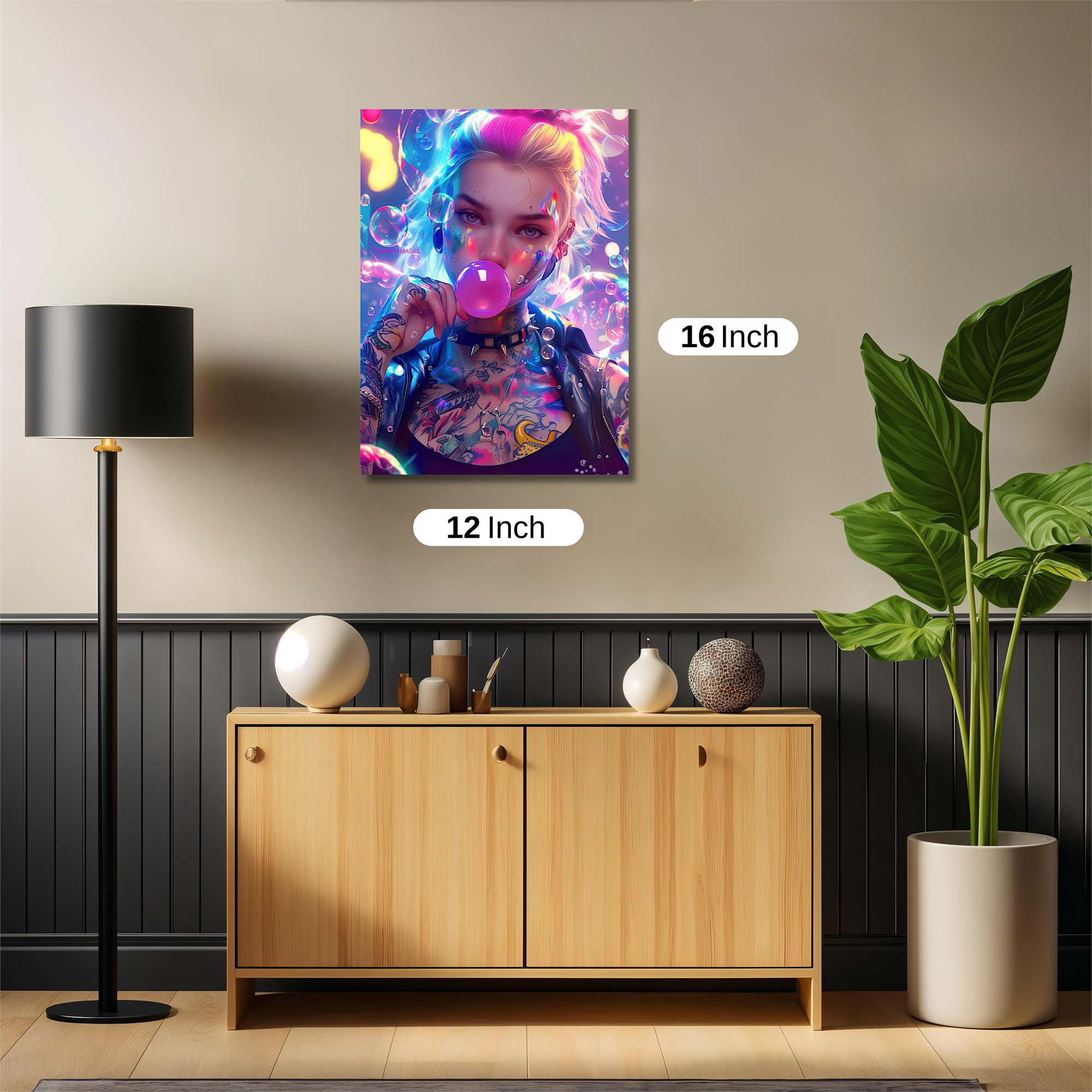 Bubble Bliss Safe Wall Magnetic / M