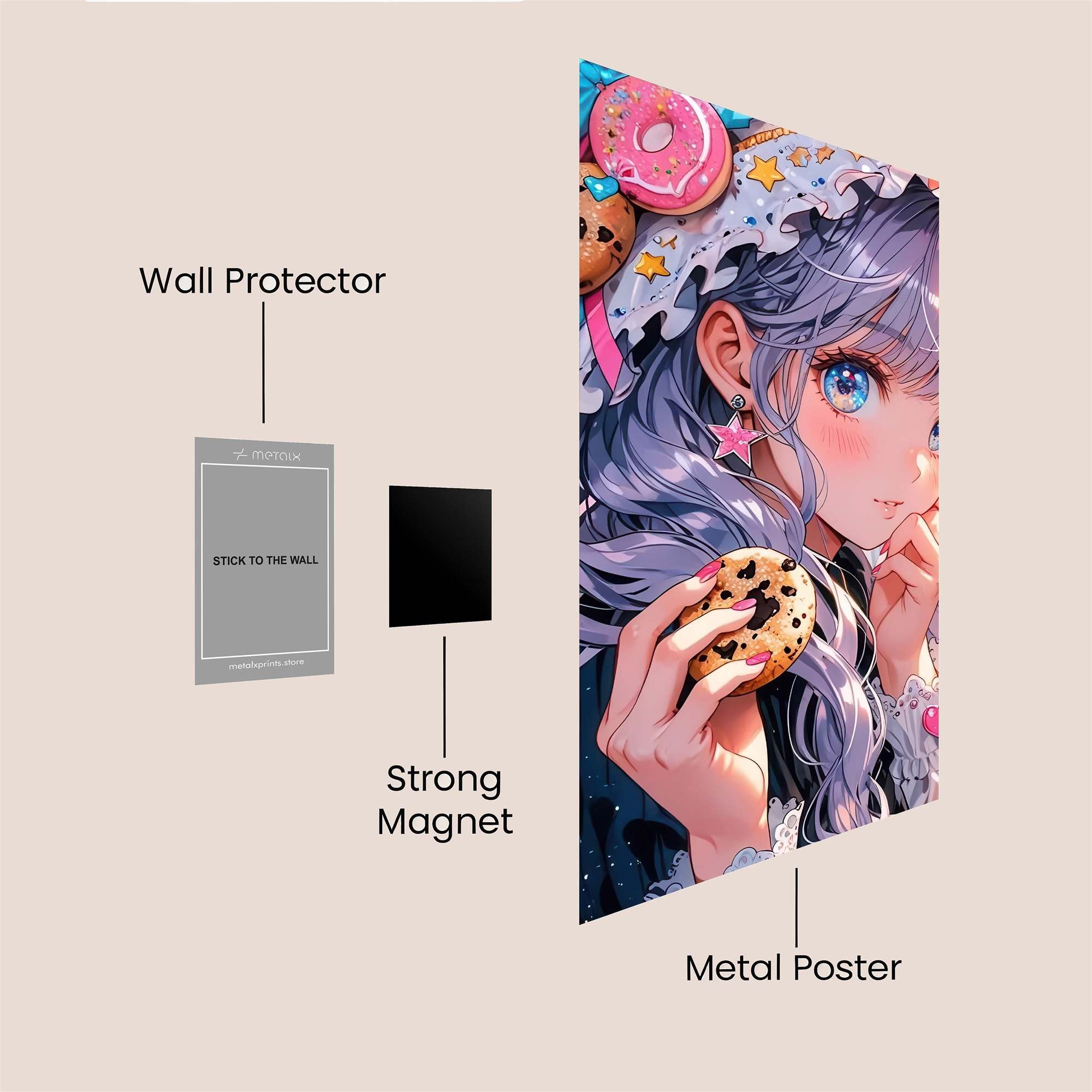 Cookie Delight Safe Wall Magnetic / M