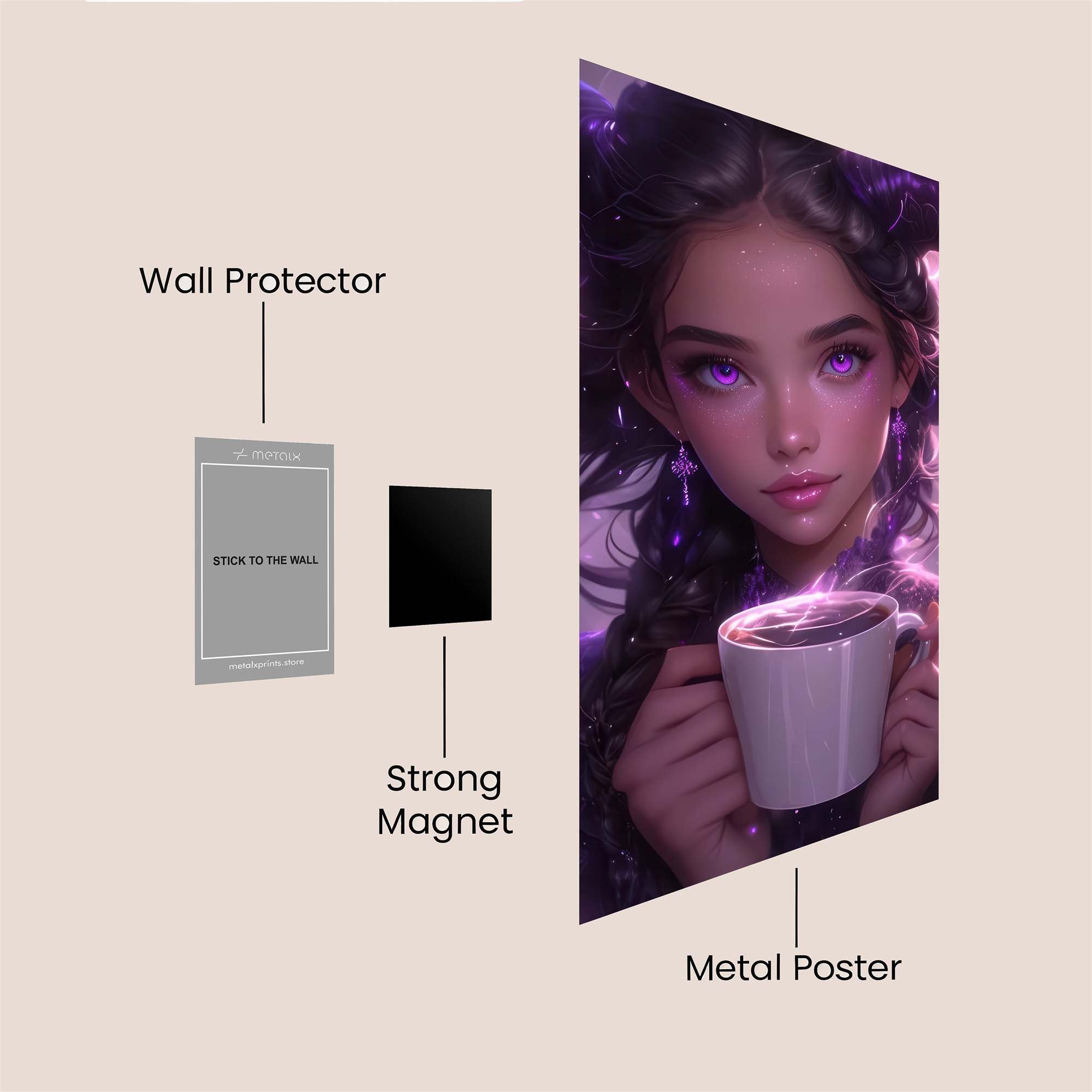 Faerie Cozy Safe Wall Magnetic / M