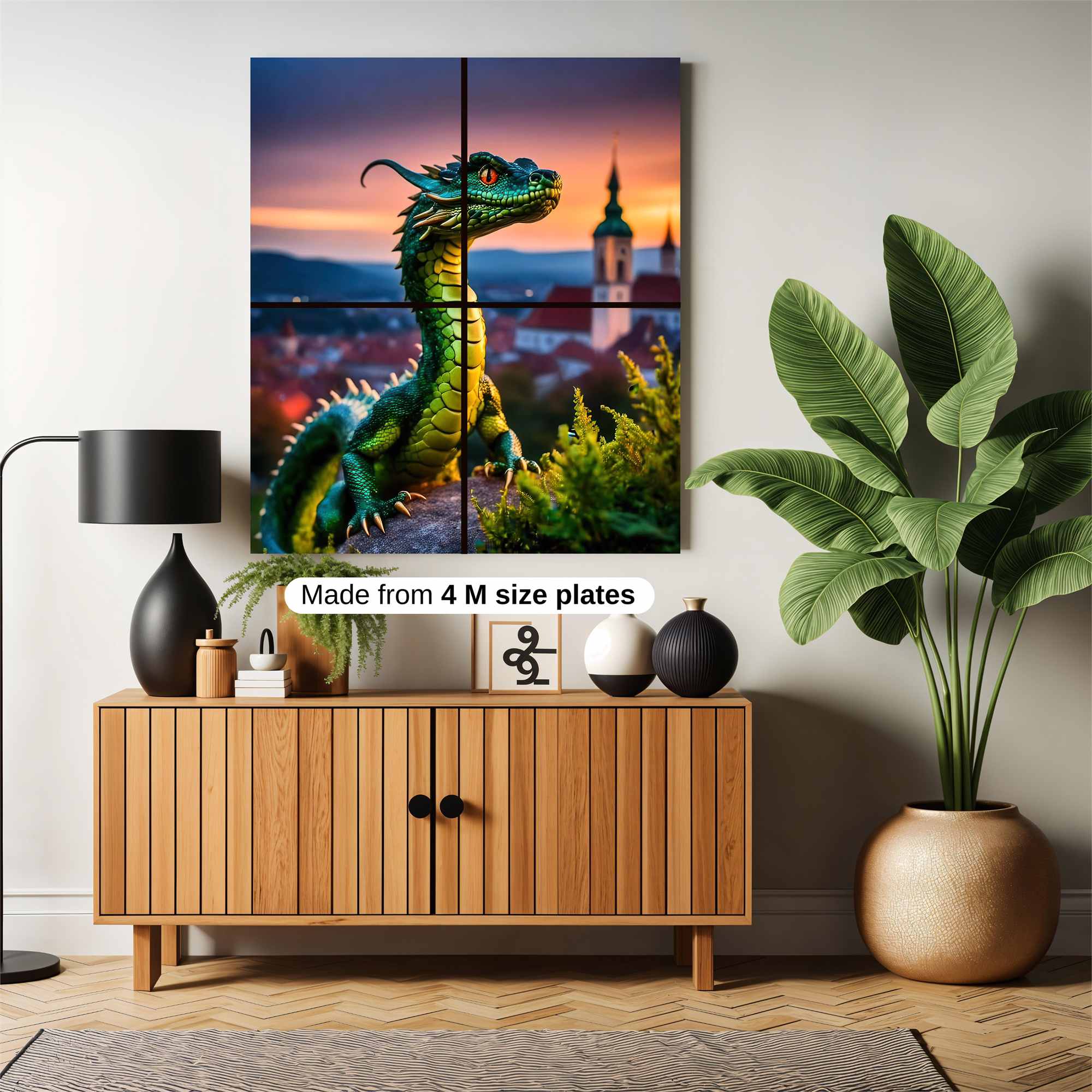 Dragon Serenity Safe Wall Magnetic / M