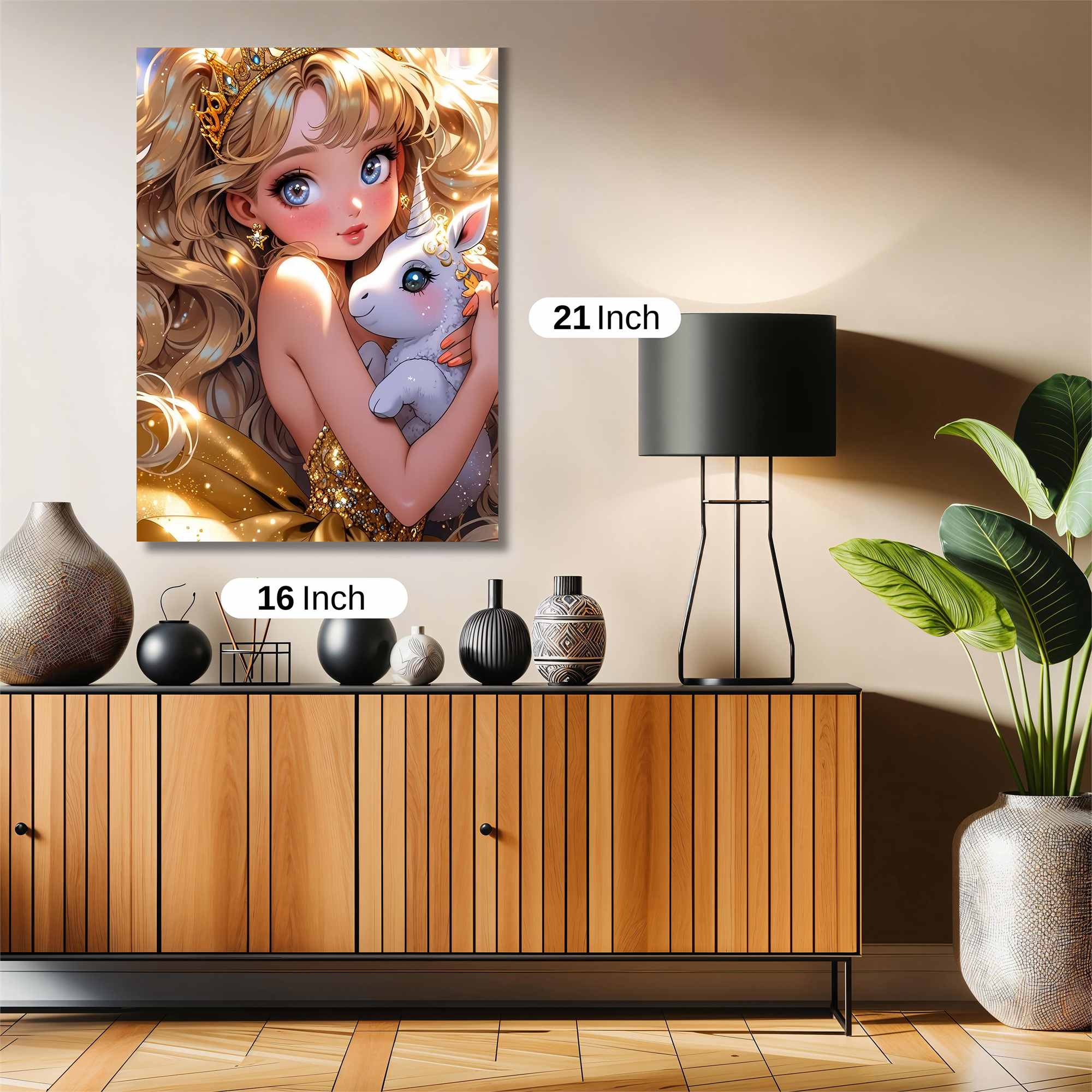 Princess Serenity Safe Wall Magnetic / M