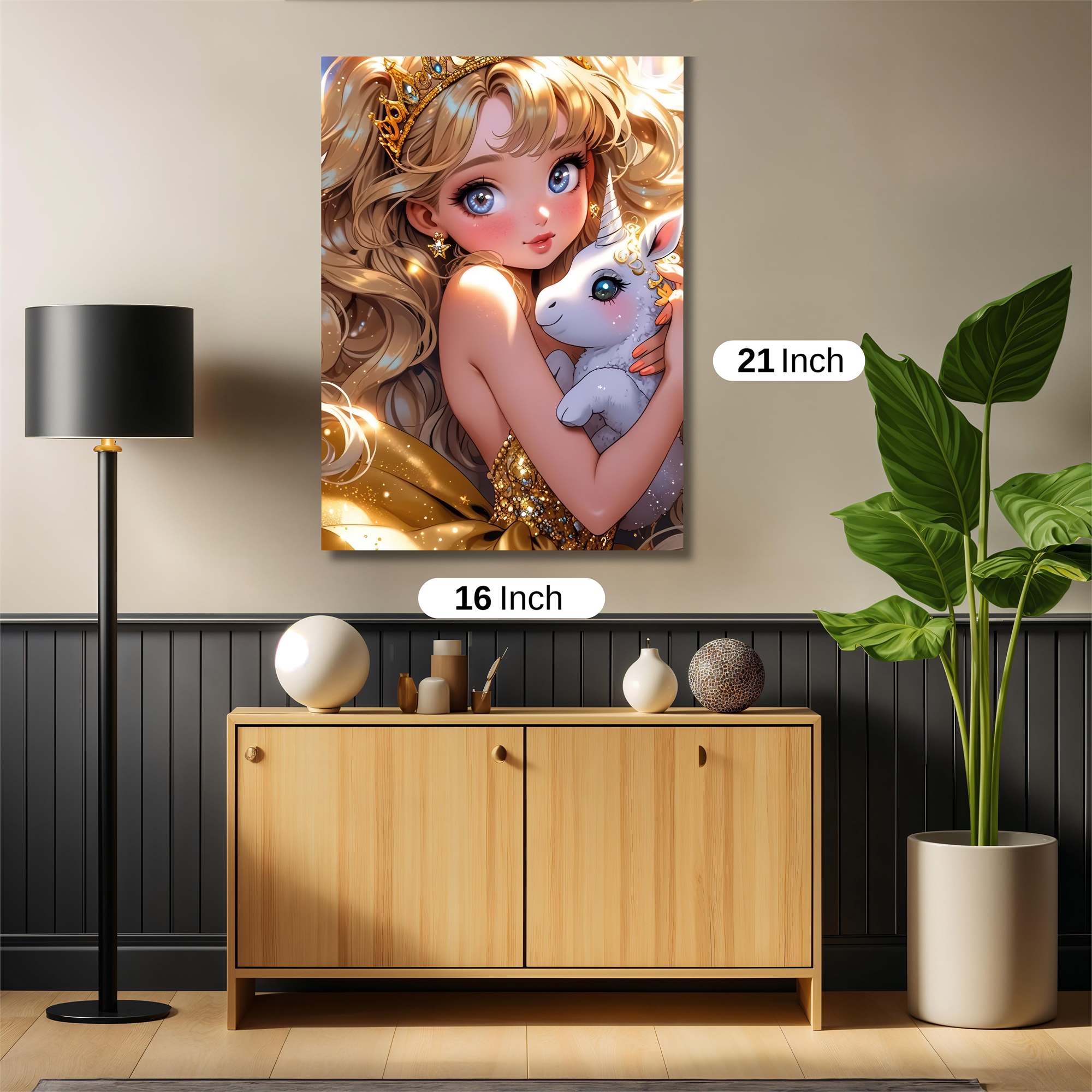 Princess Serenity Safe Wall Magnetic / M