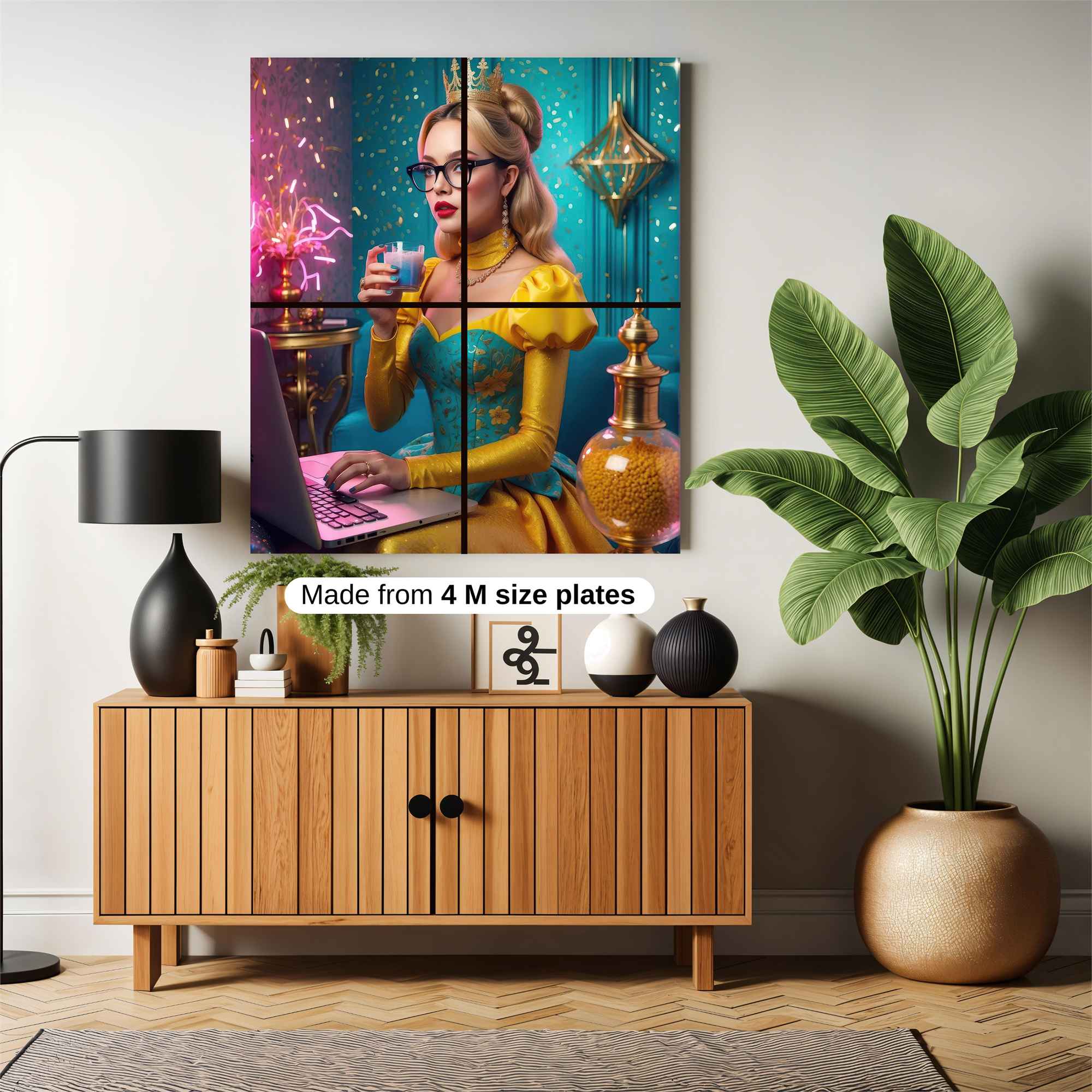 Princess Tech Safe Wall Magnetic / M