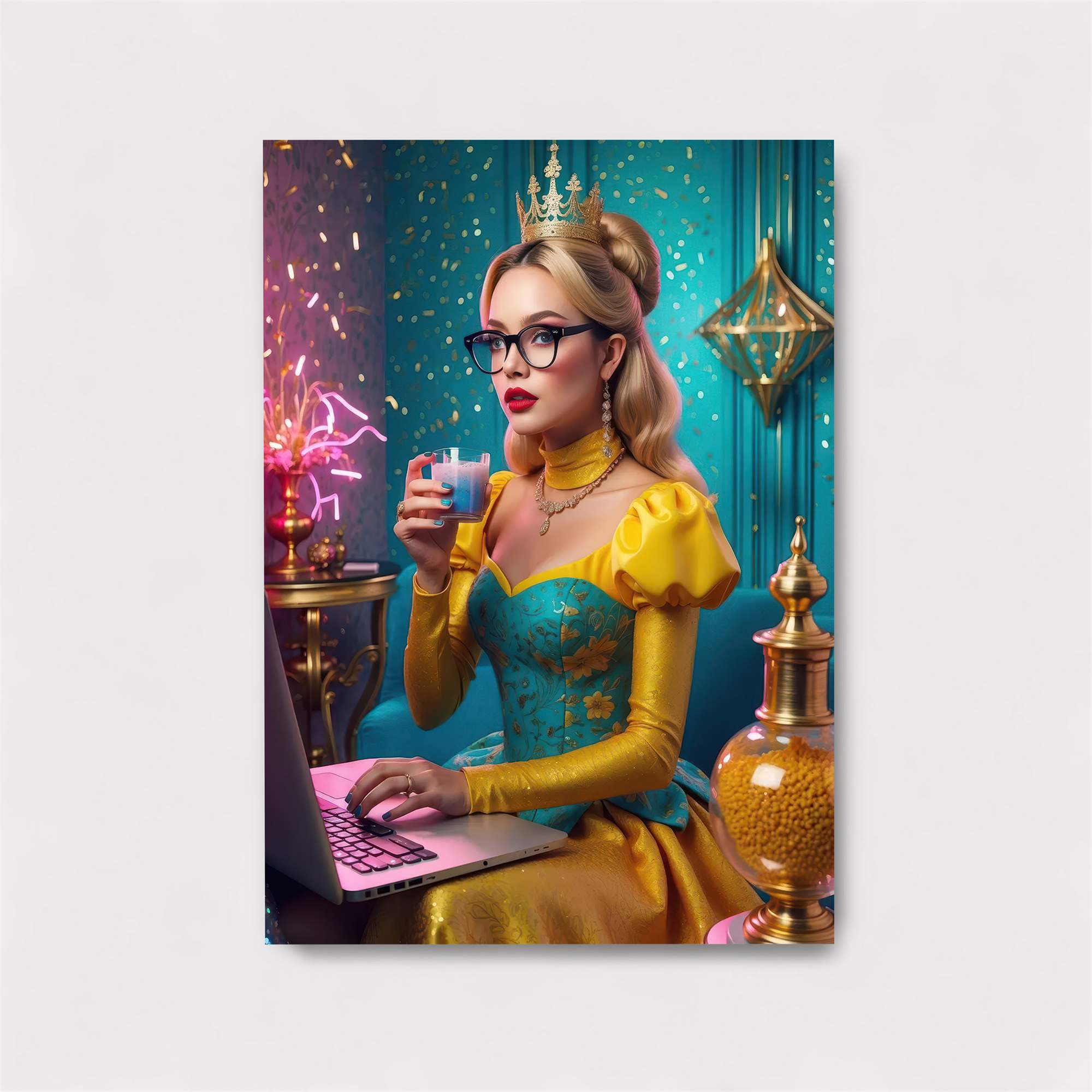 Princess Tech Safe Wall Magnetic / M
