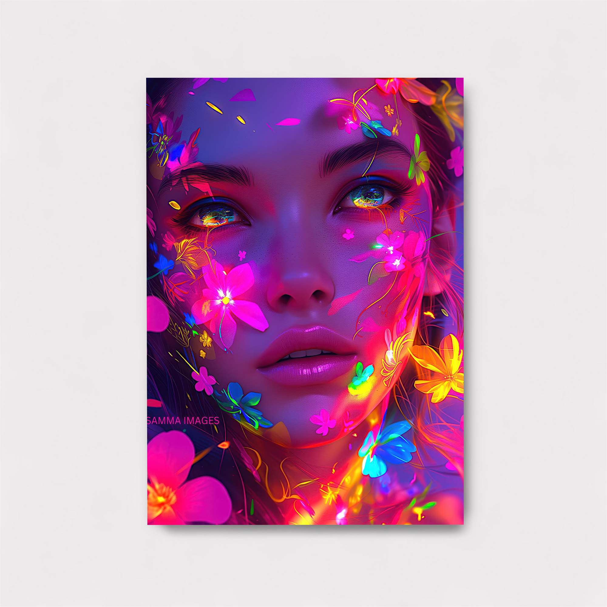 Neon Blossom Safe Wall Magnetic / M