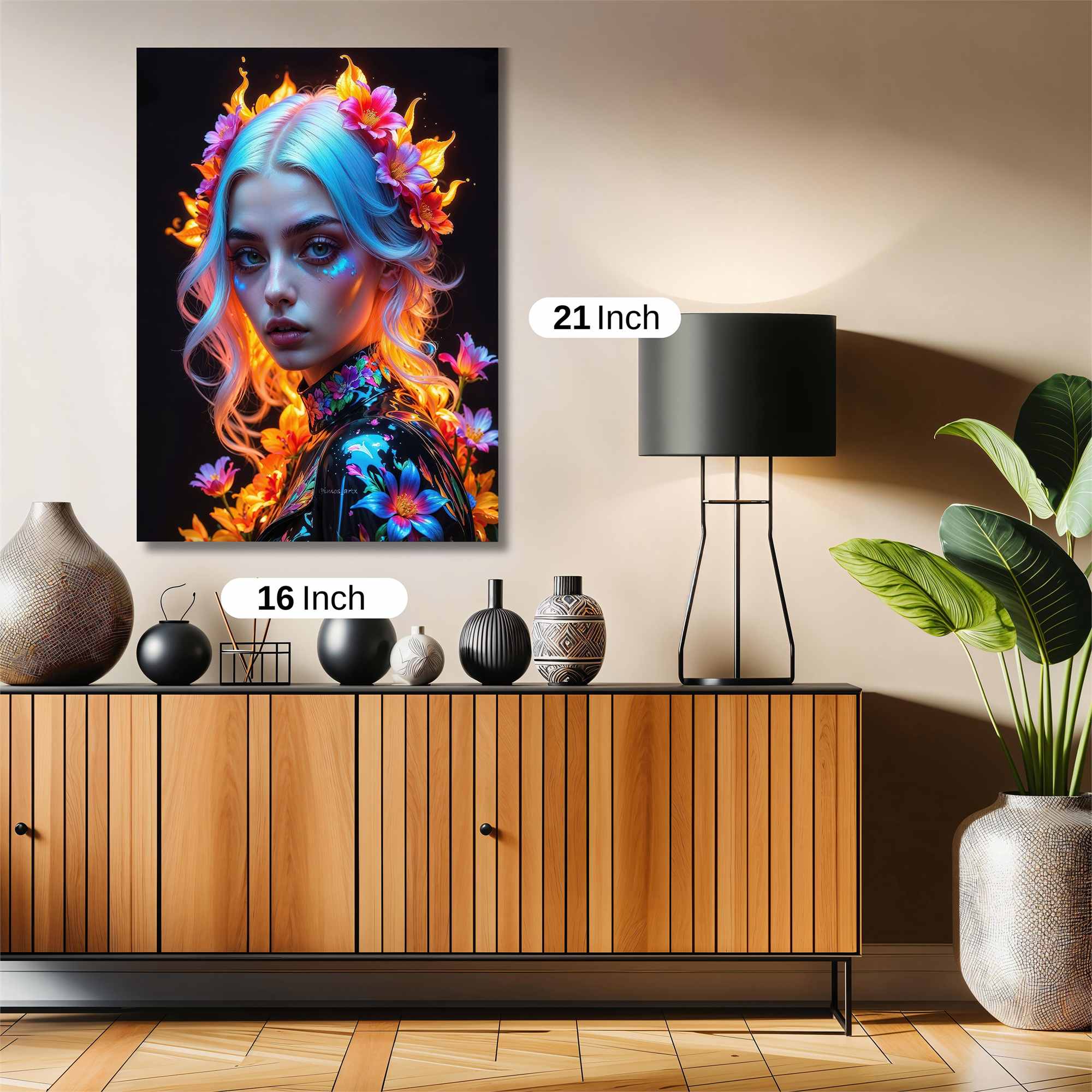 FlameEnchantress Safe Wall Magnetic / M