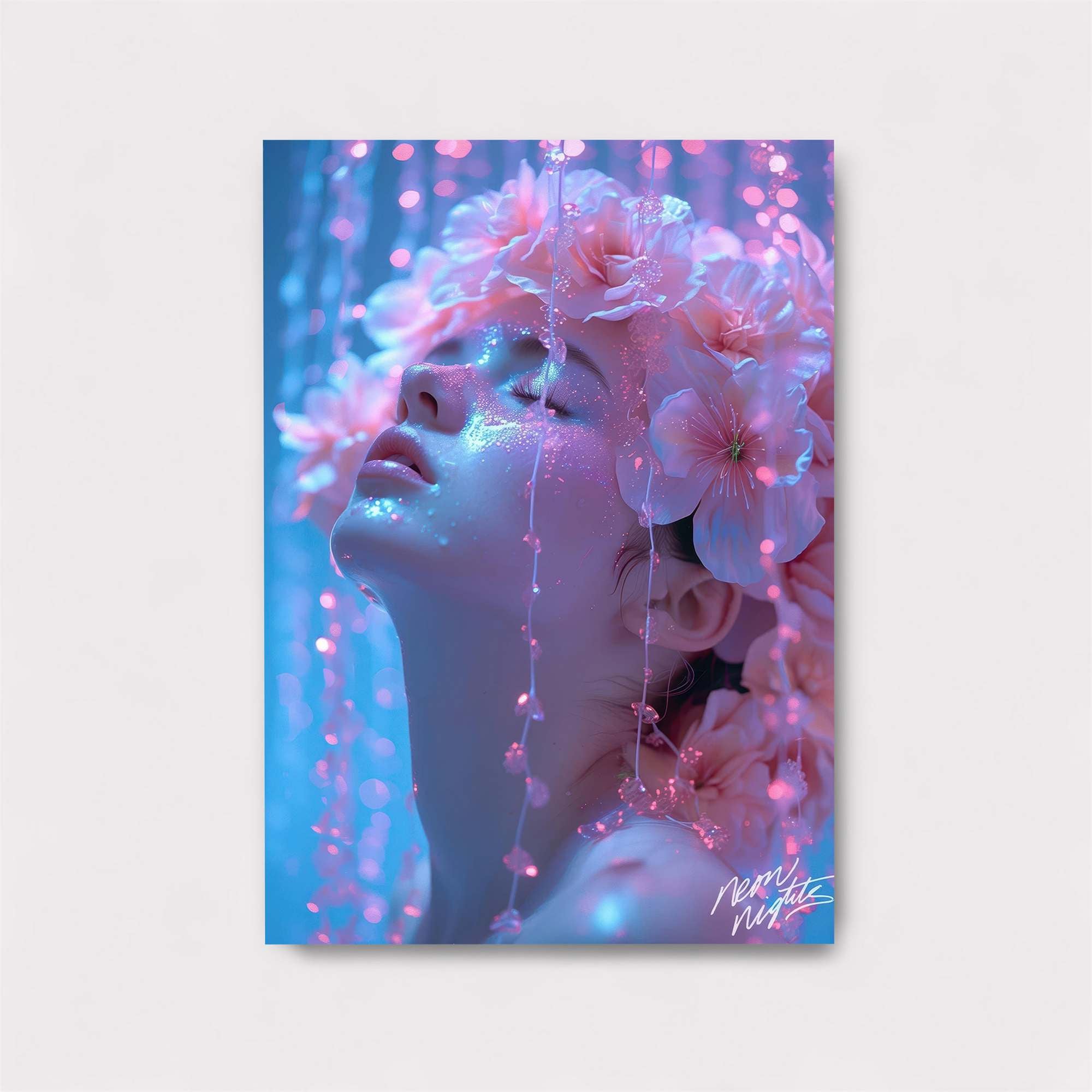 Floral Rapture Safe Wall Magnetic / M