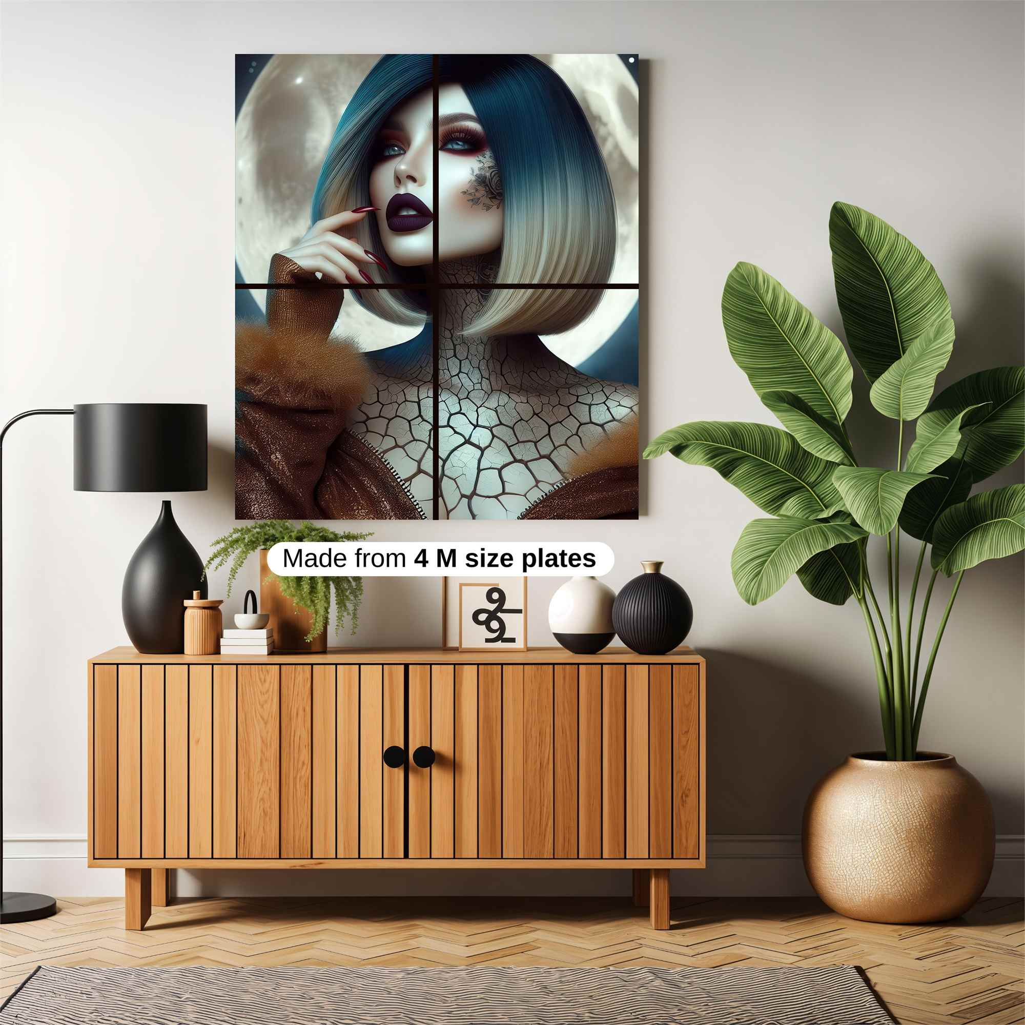 Moon Enigma Safe Wall Magnetic / M