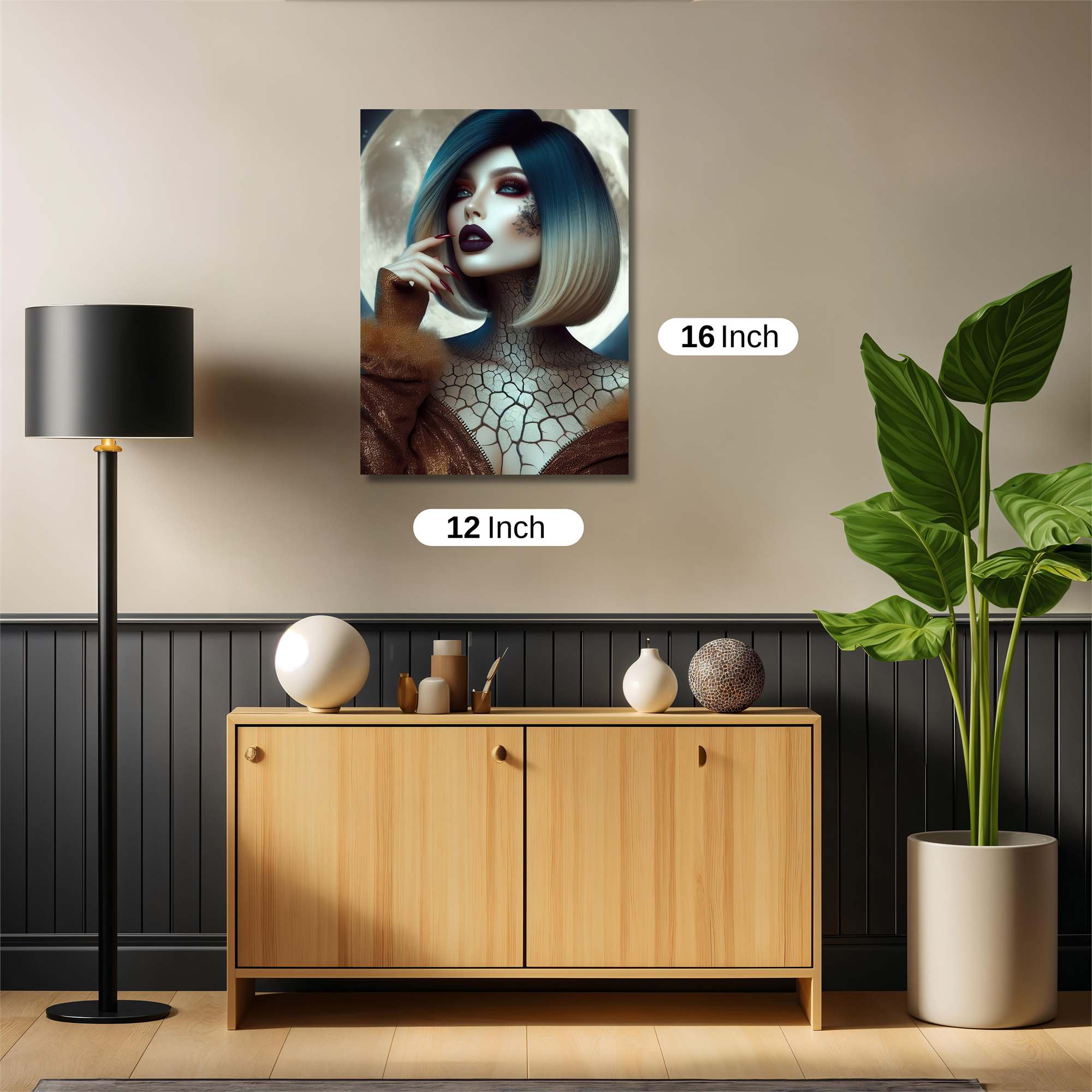 Moon Enigma Safe Wall Magnetic / M