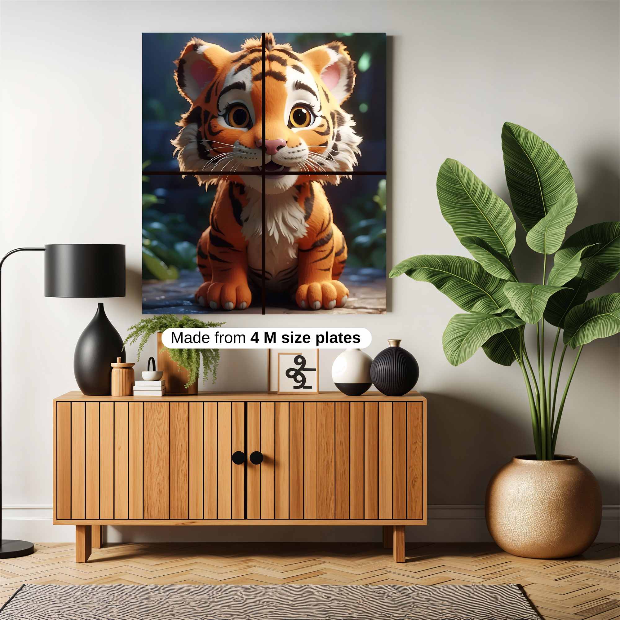 Tiger Joy Safe Wall Magnetic / M