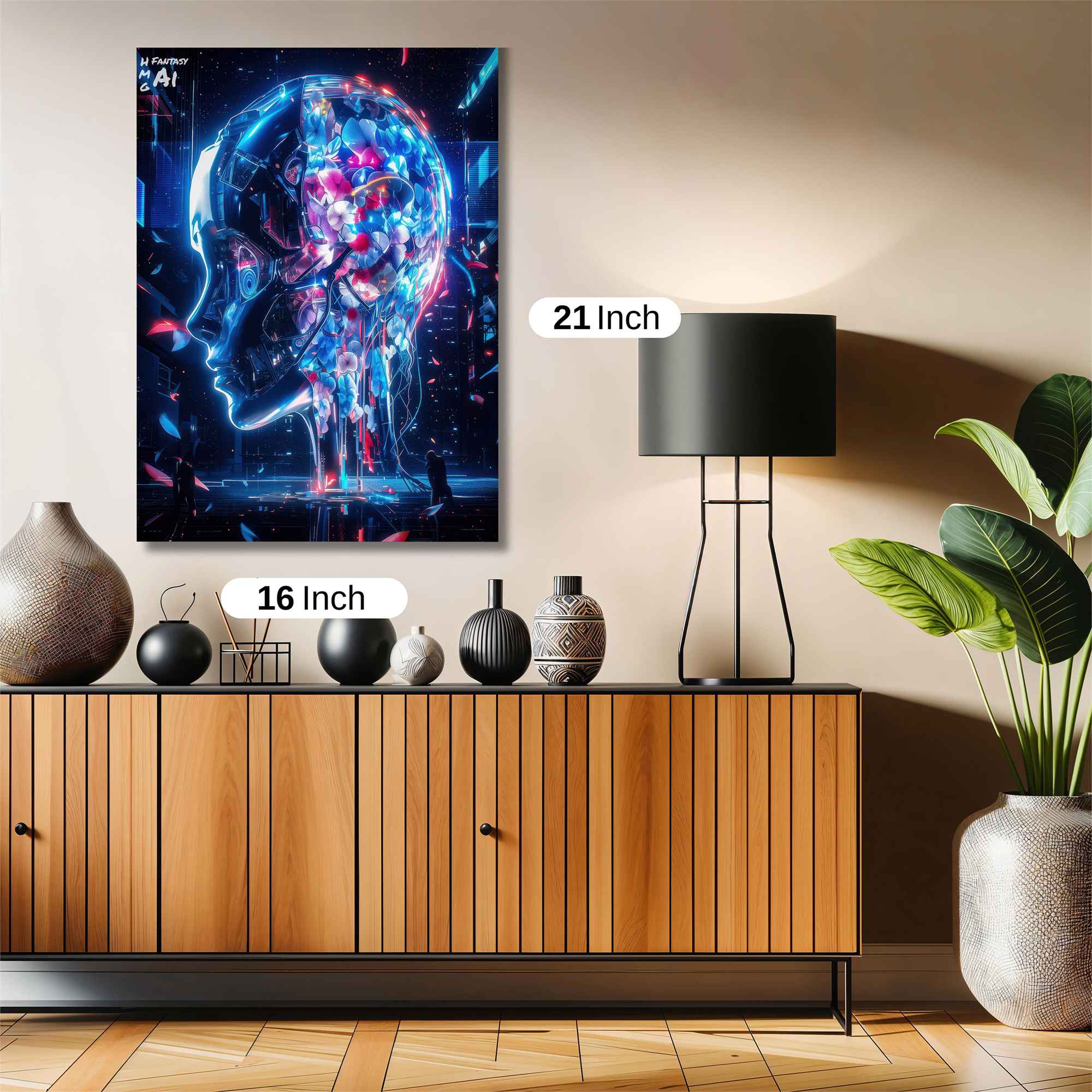 Butterfly Elegance Safe Wall Magnetic / M