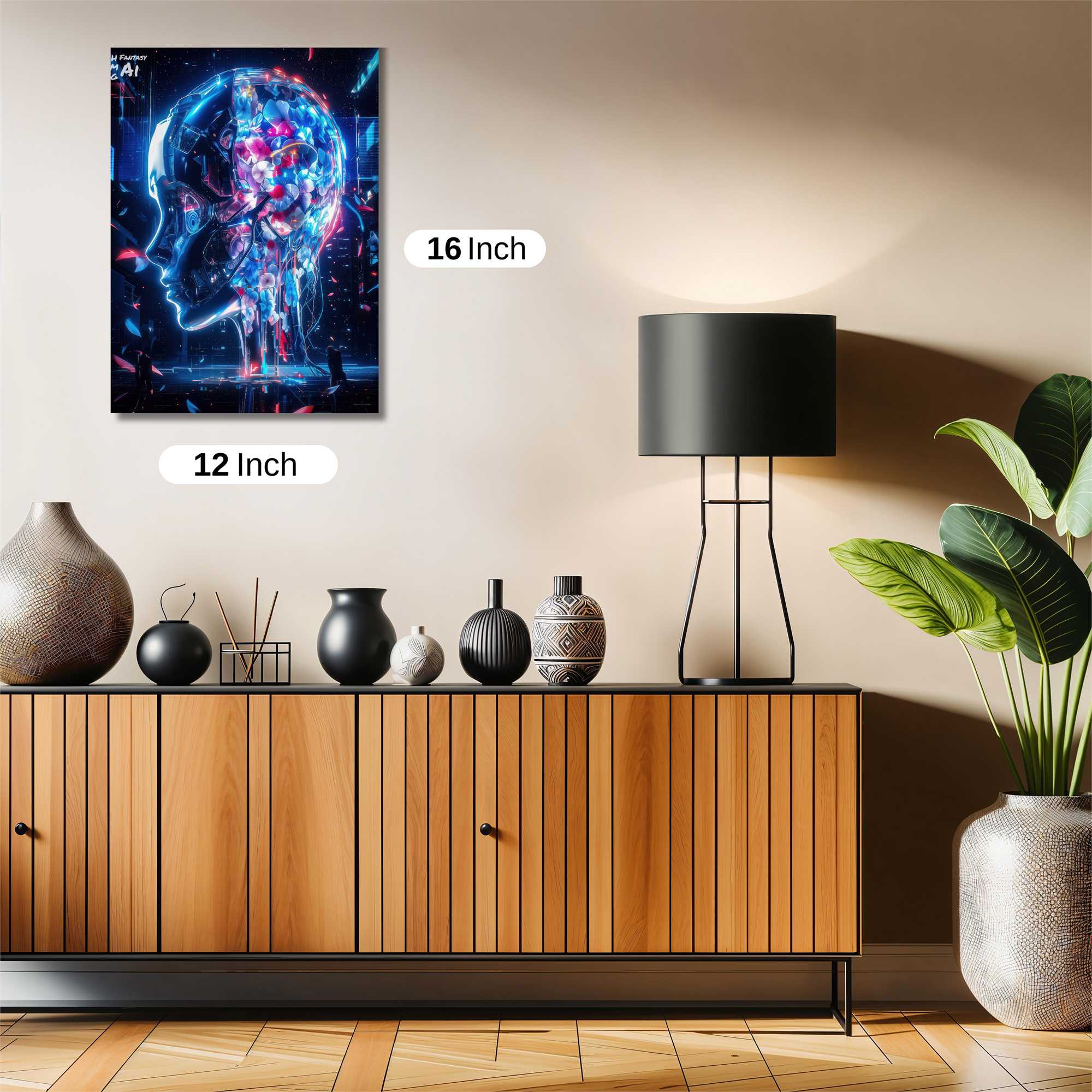 Butterfly Elegance Safe Wall Magnetic / M
