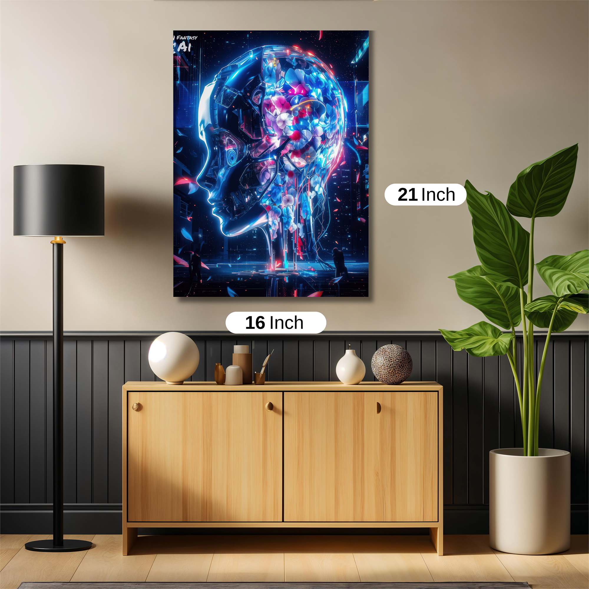 Butterfly Elegance Safe Wall Magnetic / M