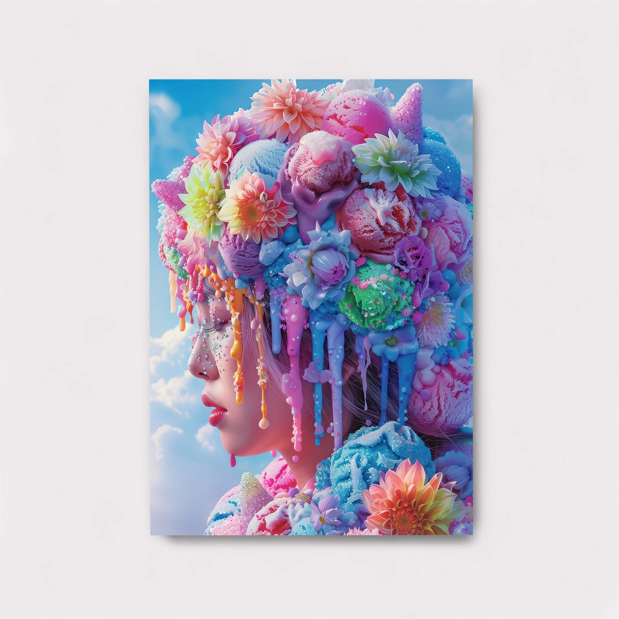 Floral Fantasy Safe Wall Magnetic / M