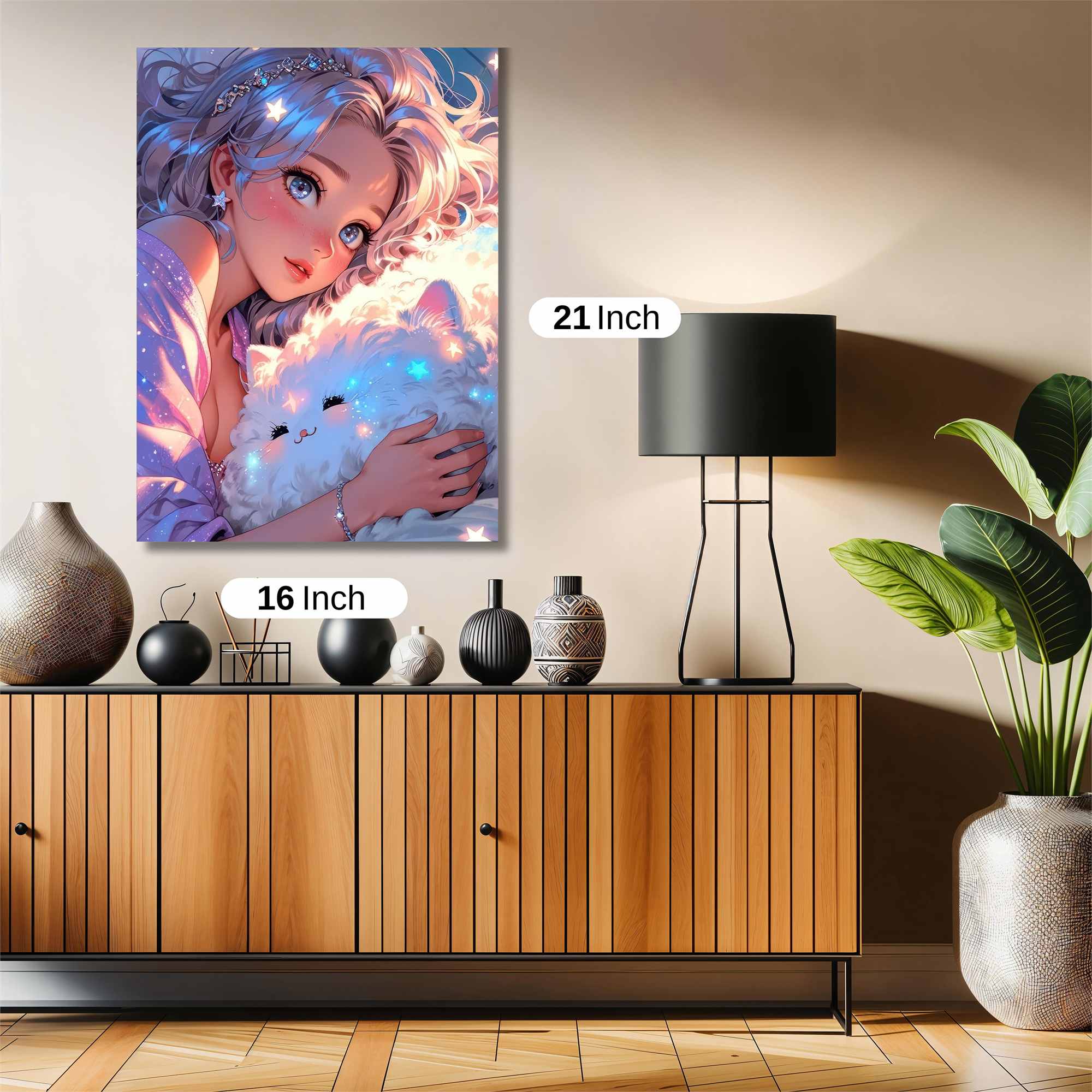 Luna Serenity Safe Wall Magnetic / M