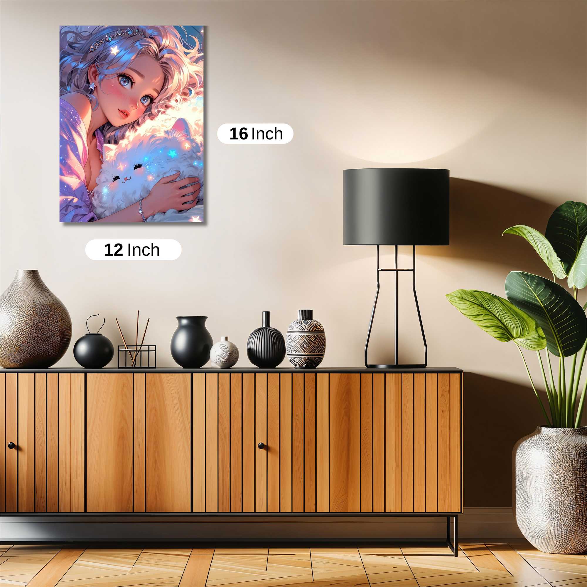 Luna Serenity Safe Wall Magnetic / M