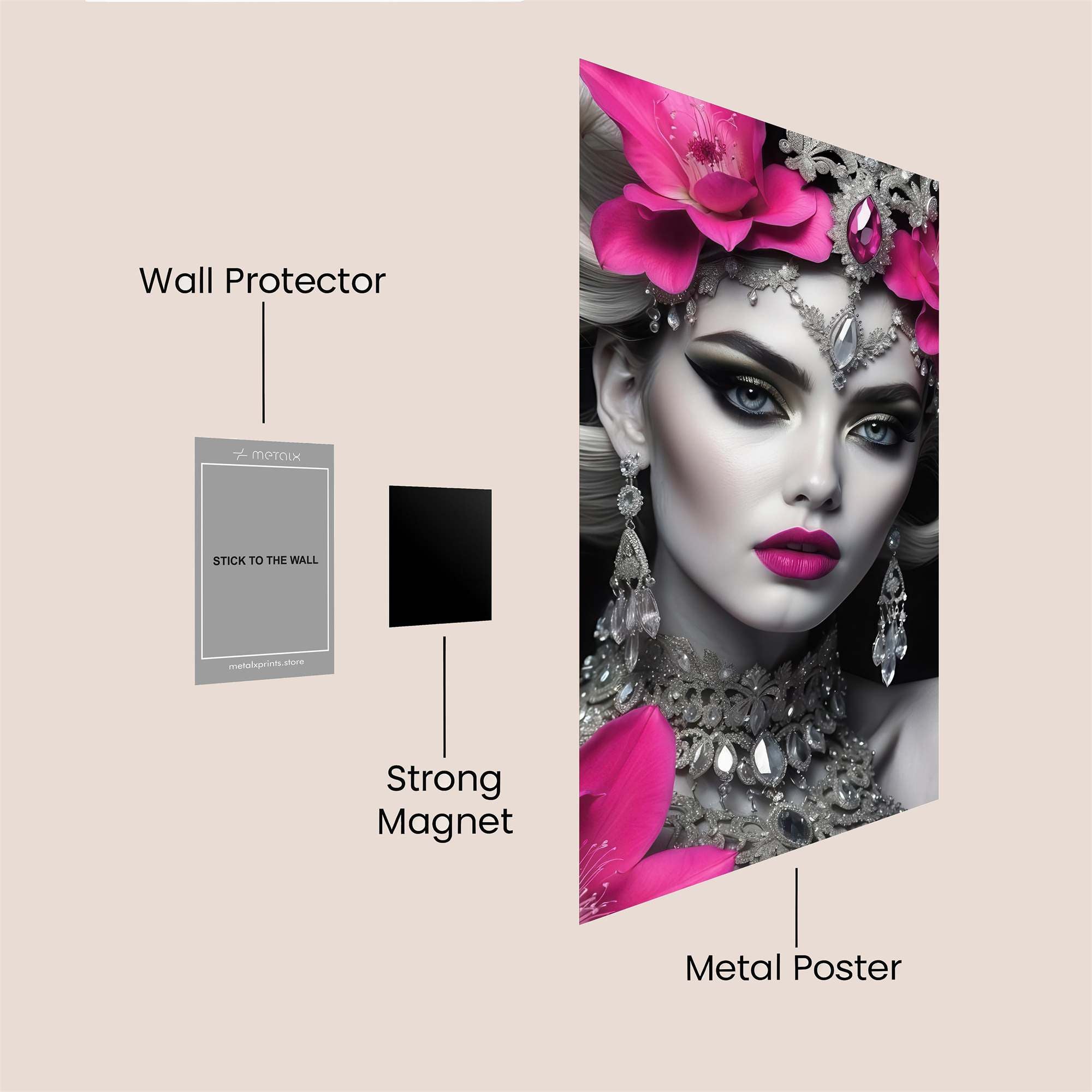 Empress Enigma Safe Wall Magnetic / M