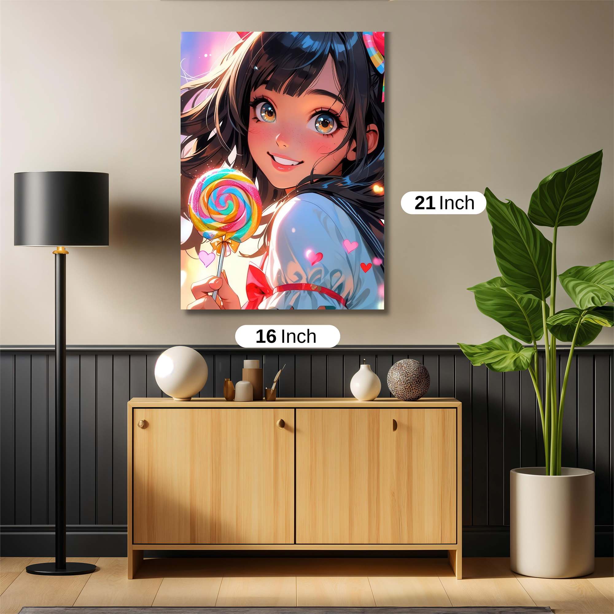 Lollipop Bliss Safe Wall Magnetic / M