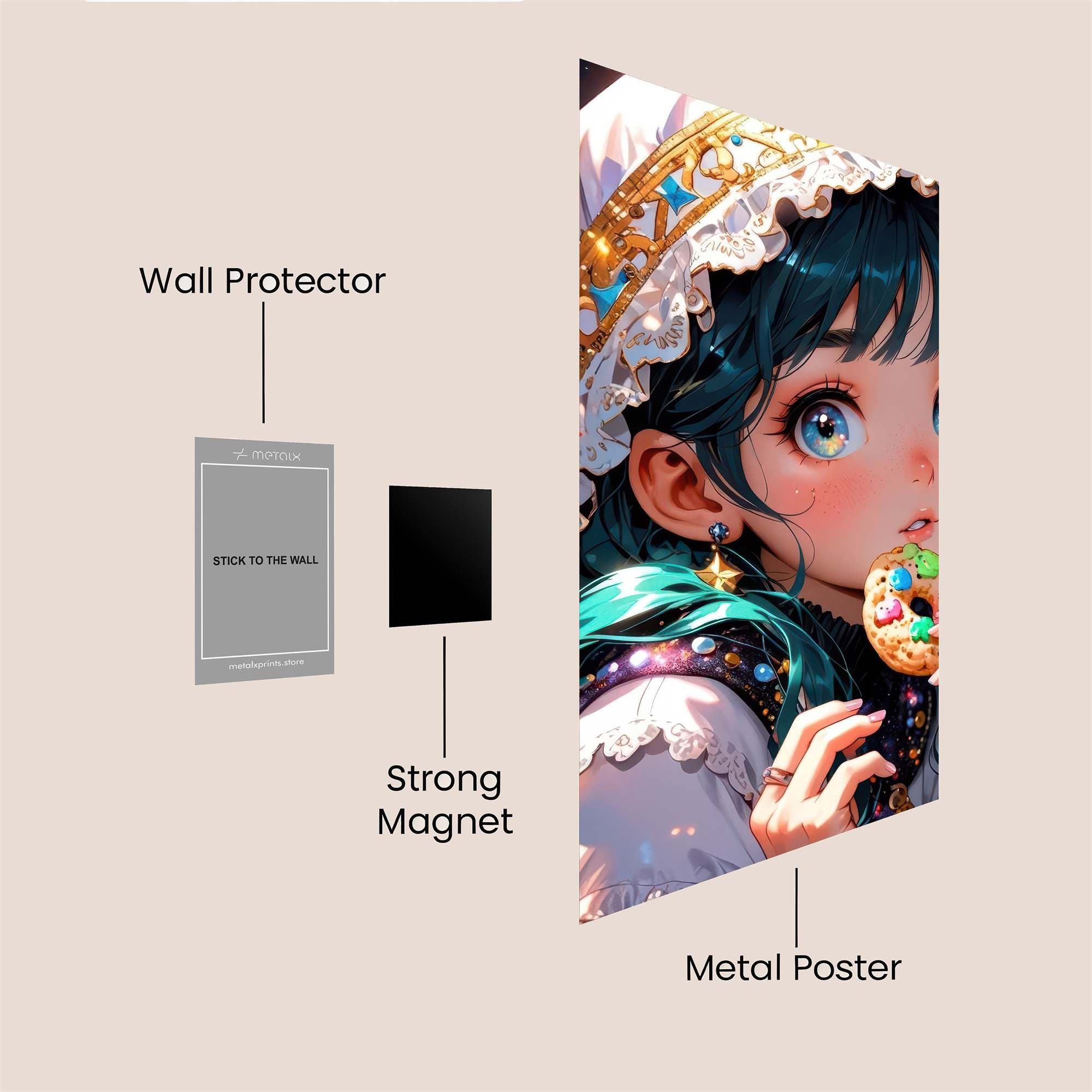 Starry Delight Safe Wall Magnetic / M