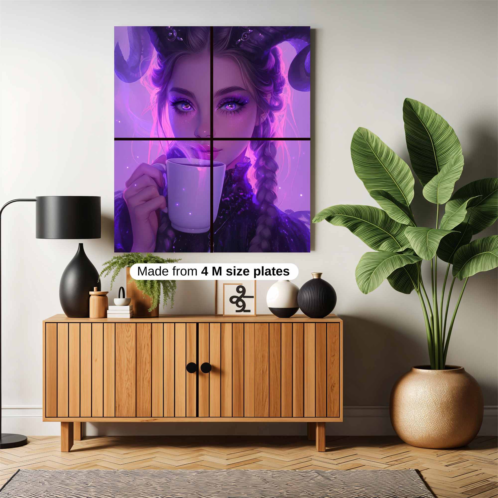 Demon Cozy Safe Wall Magnetic / M