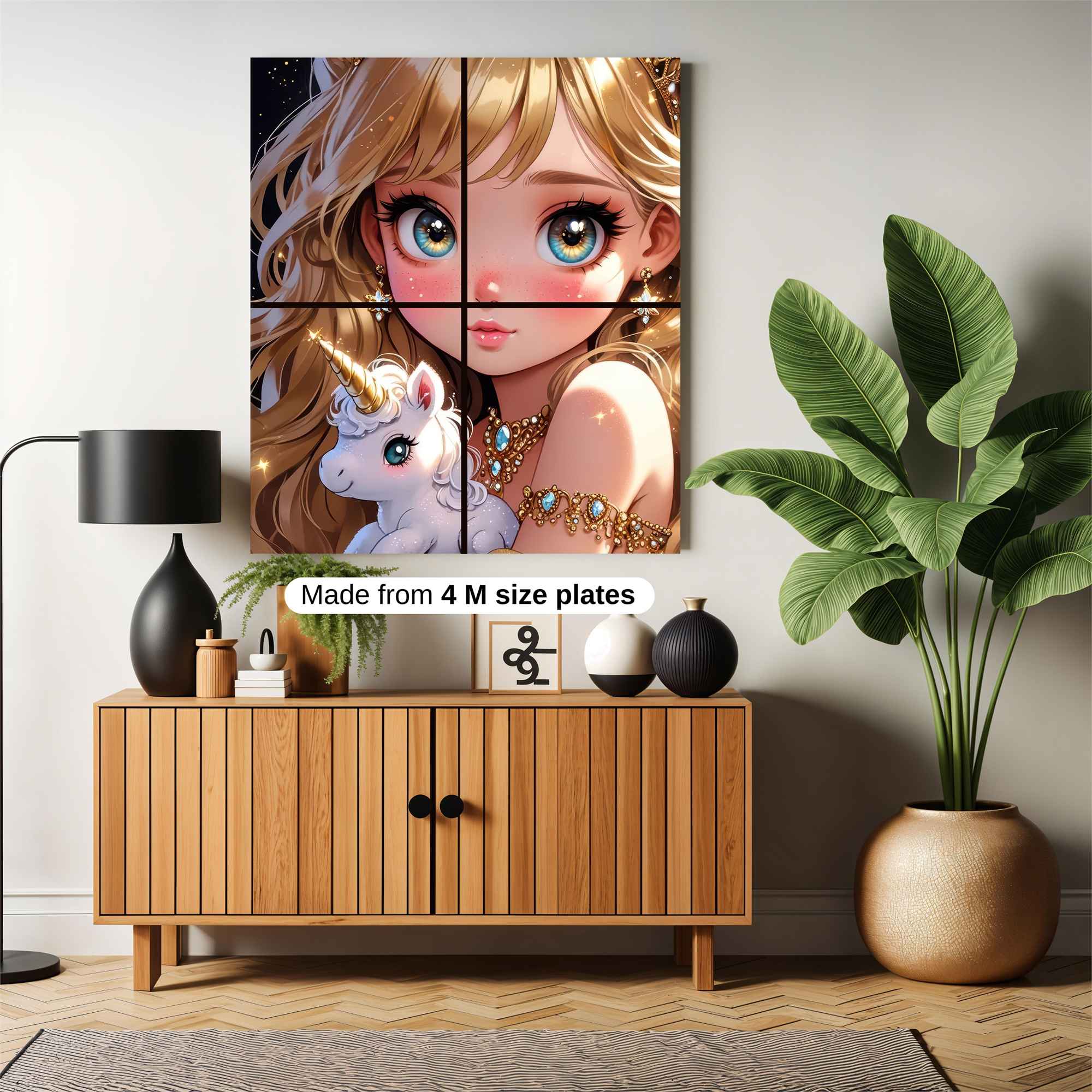 Unicorn Bliss Safe Wall Magnetic / M