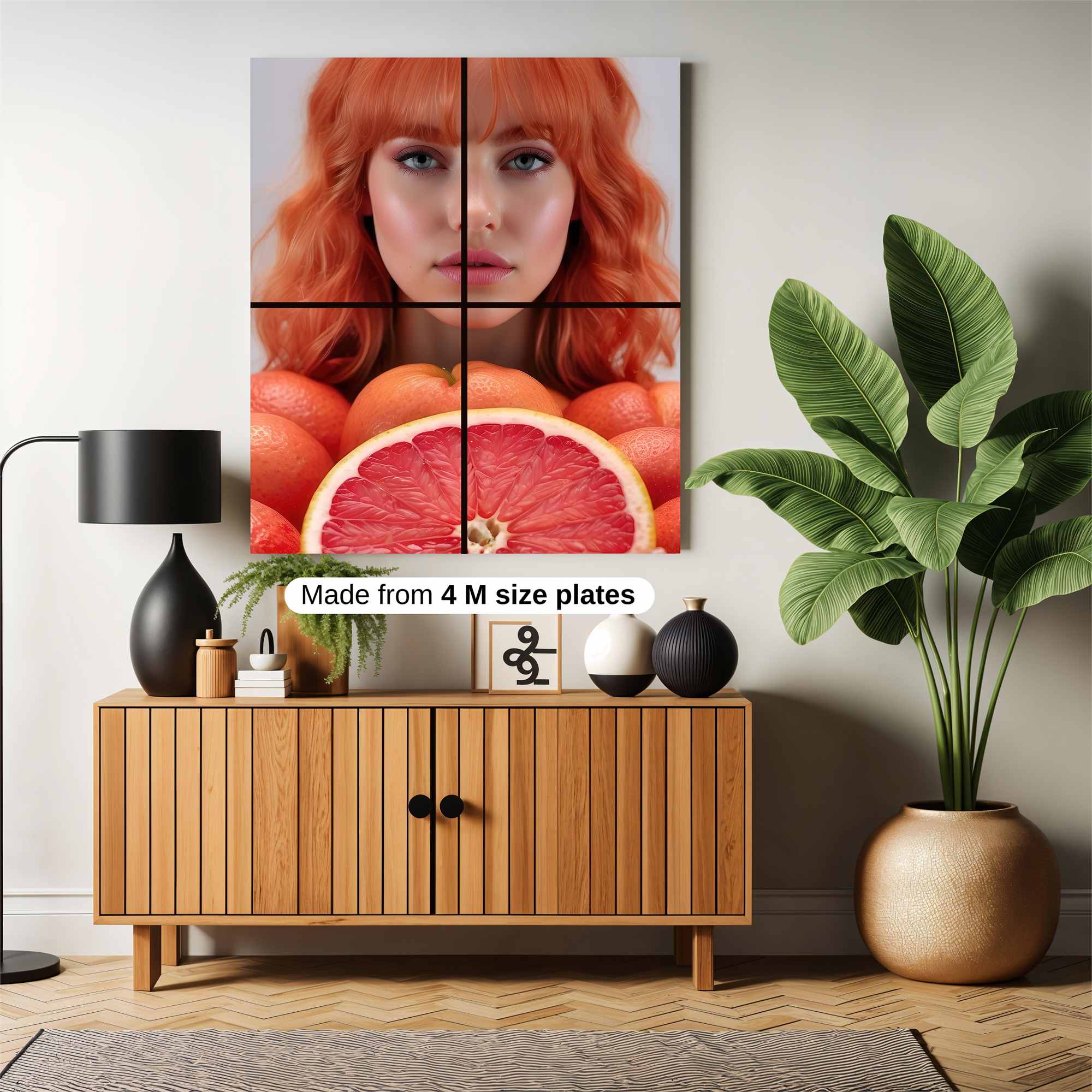 Grapefruit Glow Safe Wall Magnetic / M