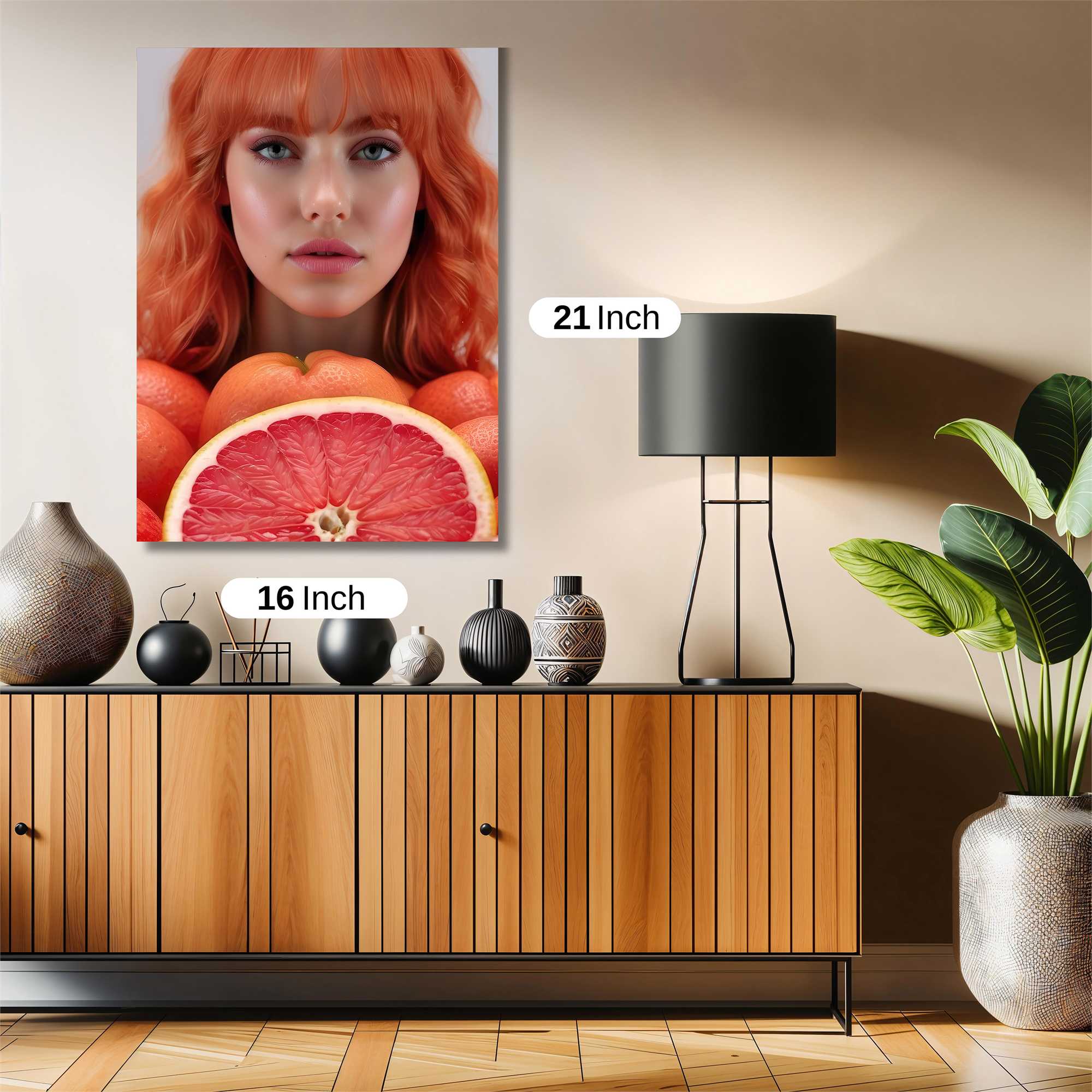 Grapefruit Glow Safe Wall Magnetic / M