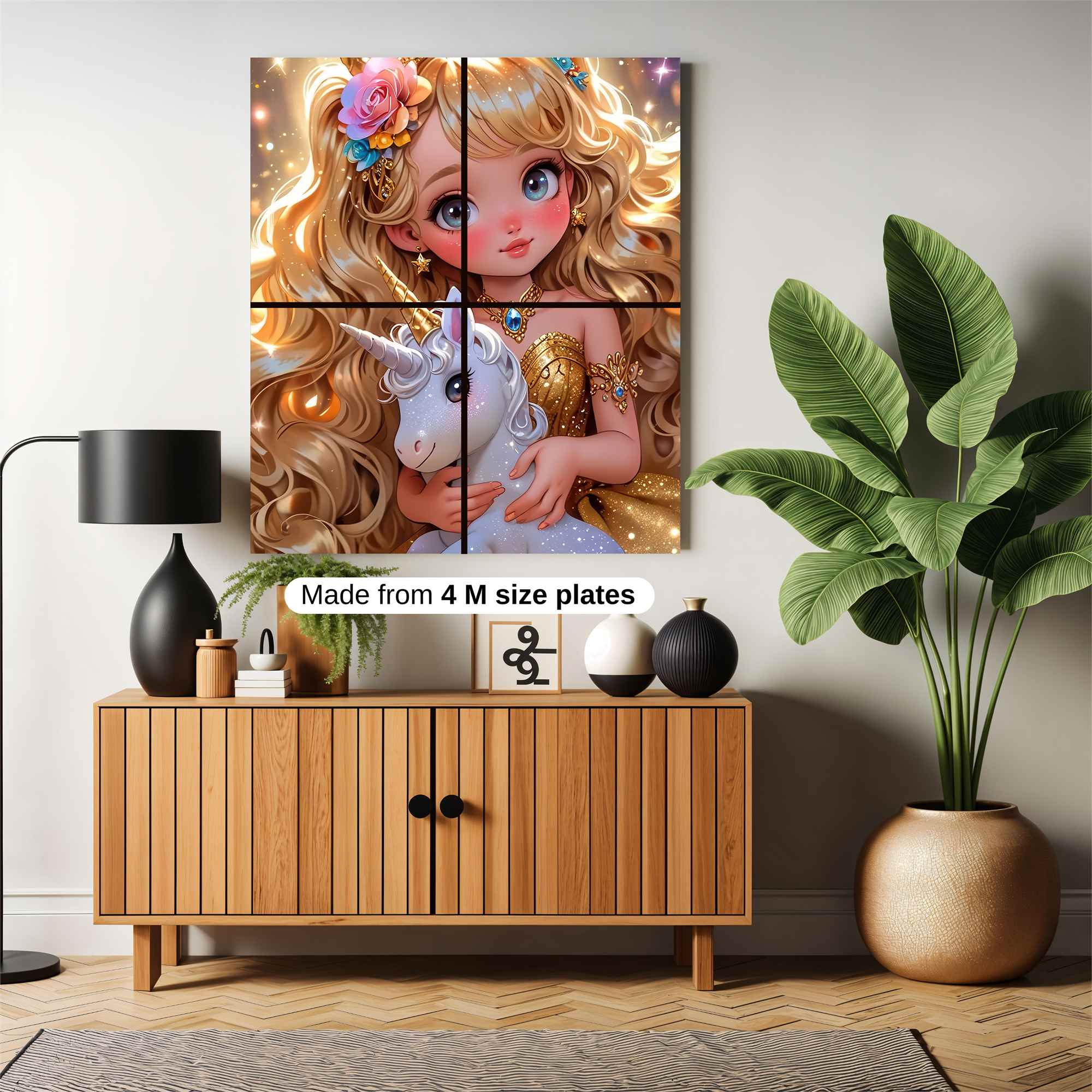 Unicorn Bliss Safe Wall Magnetic / M