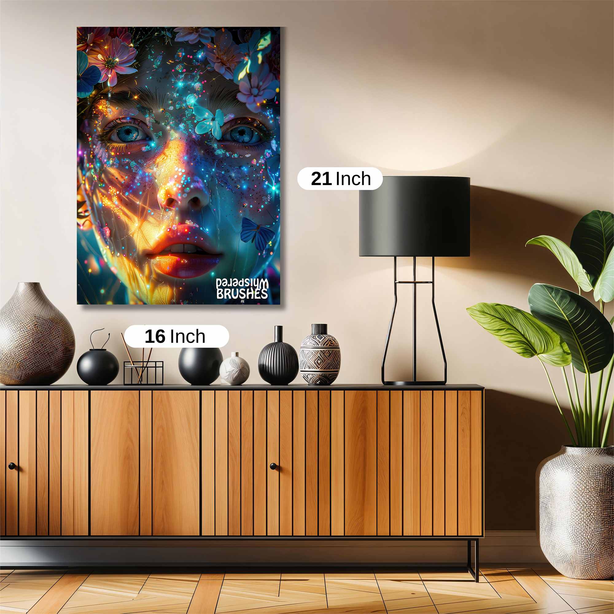 Butterfly Enchantress Safe Wall Magnetic / M