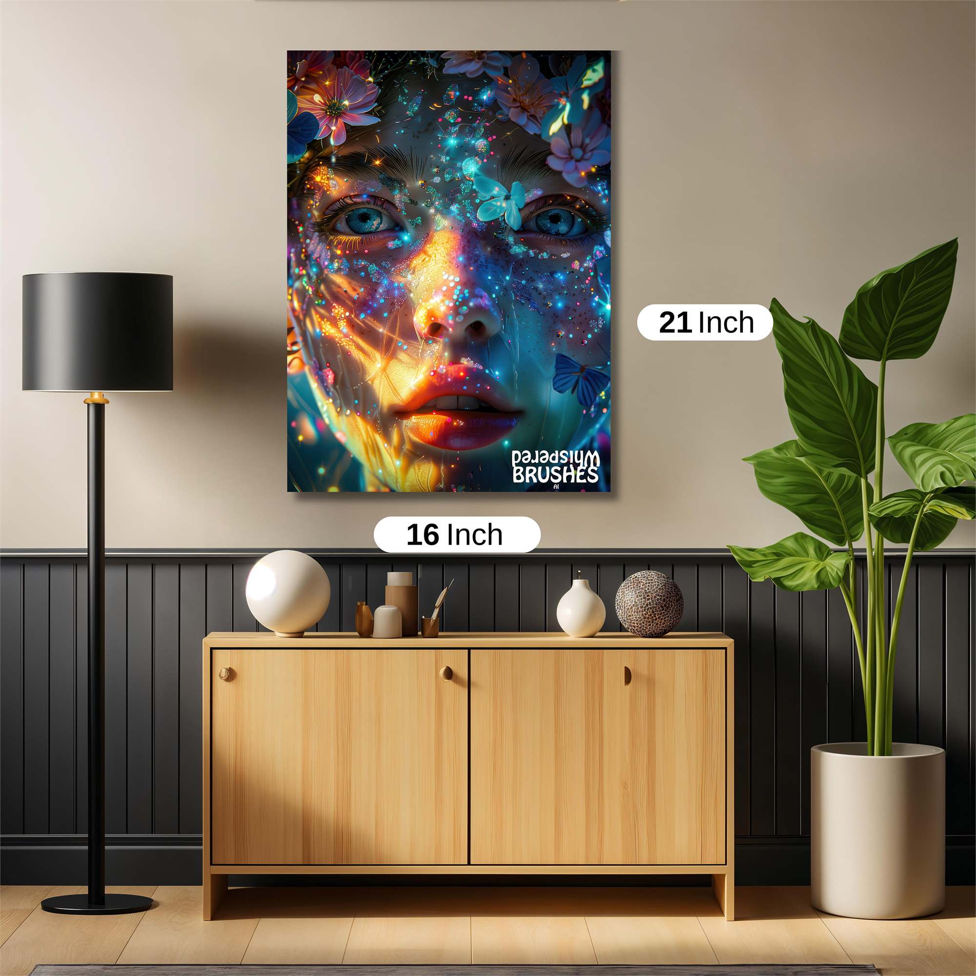 Butterfly Enchantress Safe Wall Magnetic / M