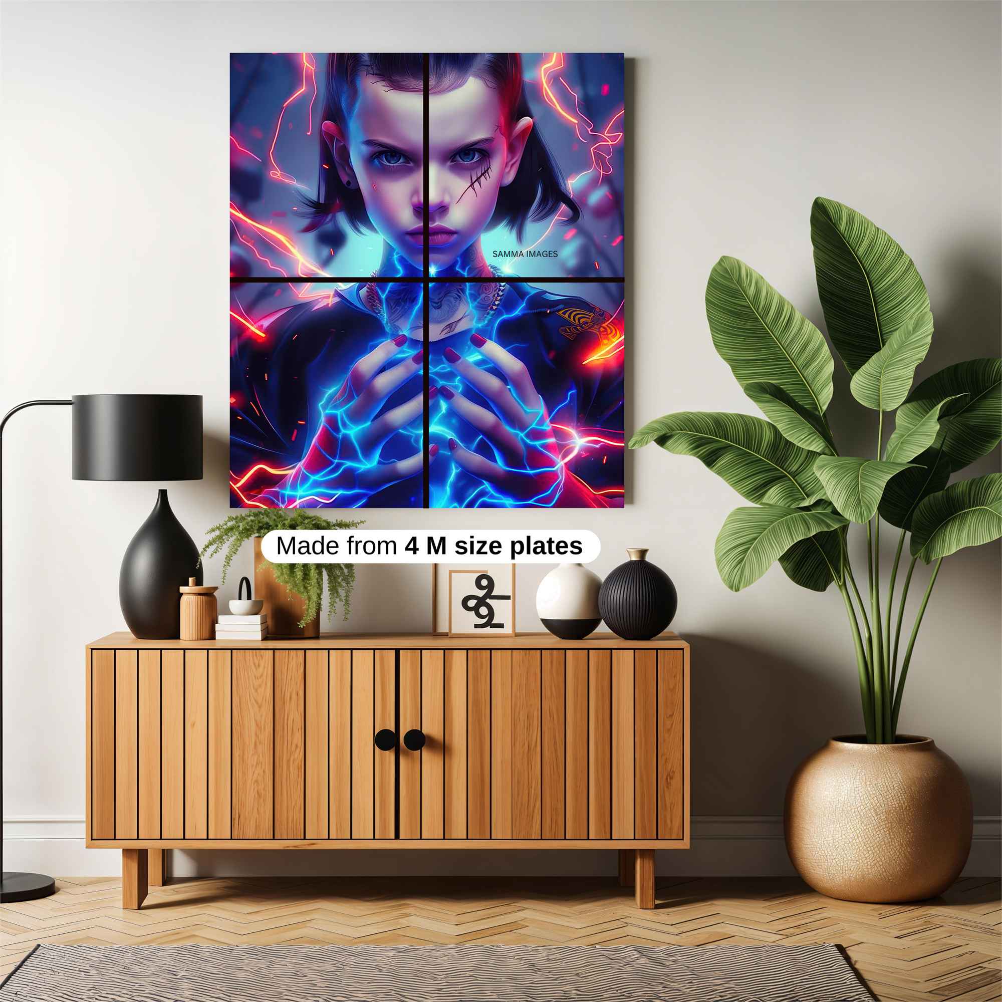 Eleven Enigmatic Safe Wall Magnetic / M