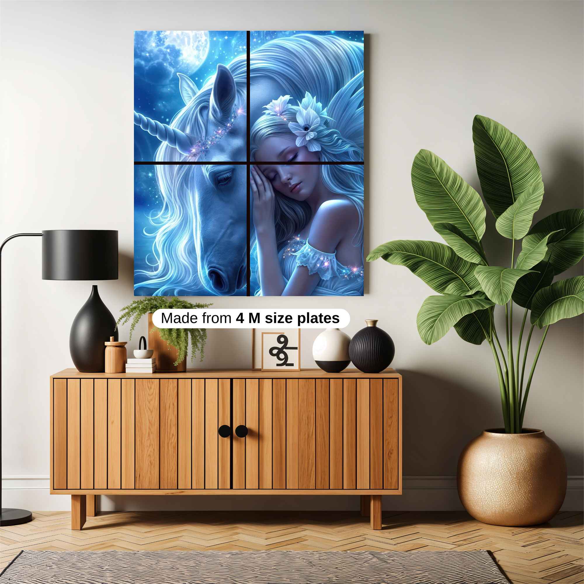 Unicorn Serenity Safe Wall Magnetic / M