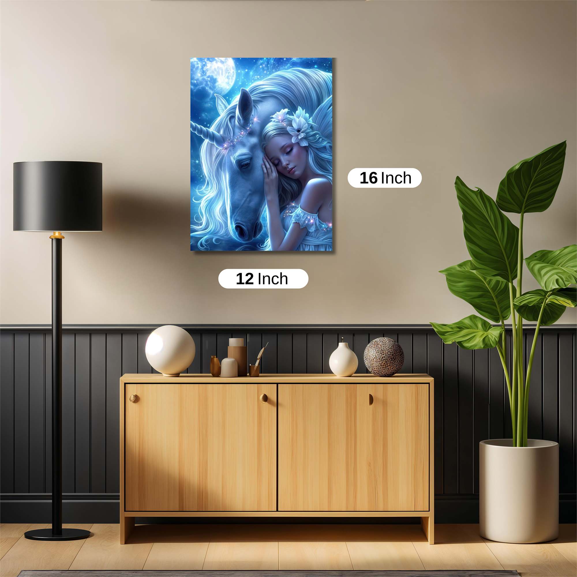 Unicorn Serenity Safe Wall Magnetic / M