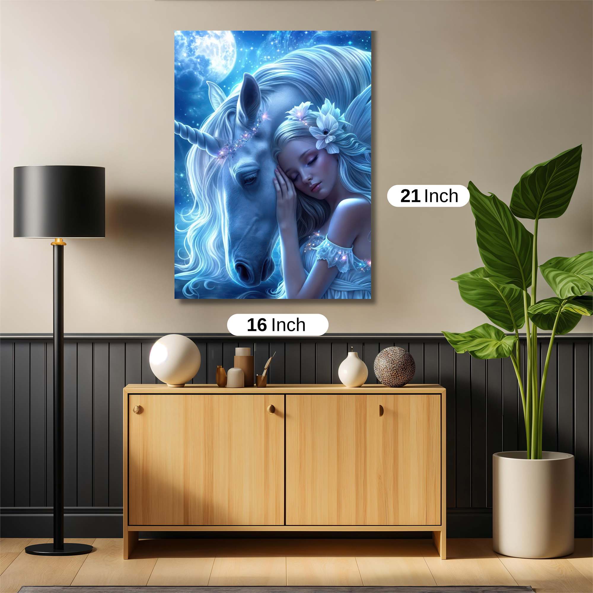 Unicorn Serenity Safe Wall Magnetic / M
