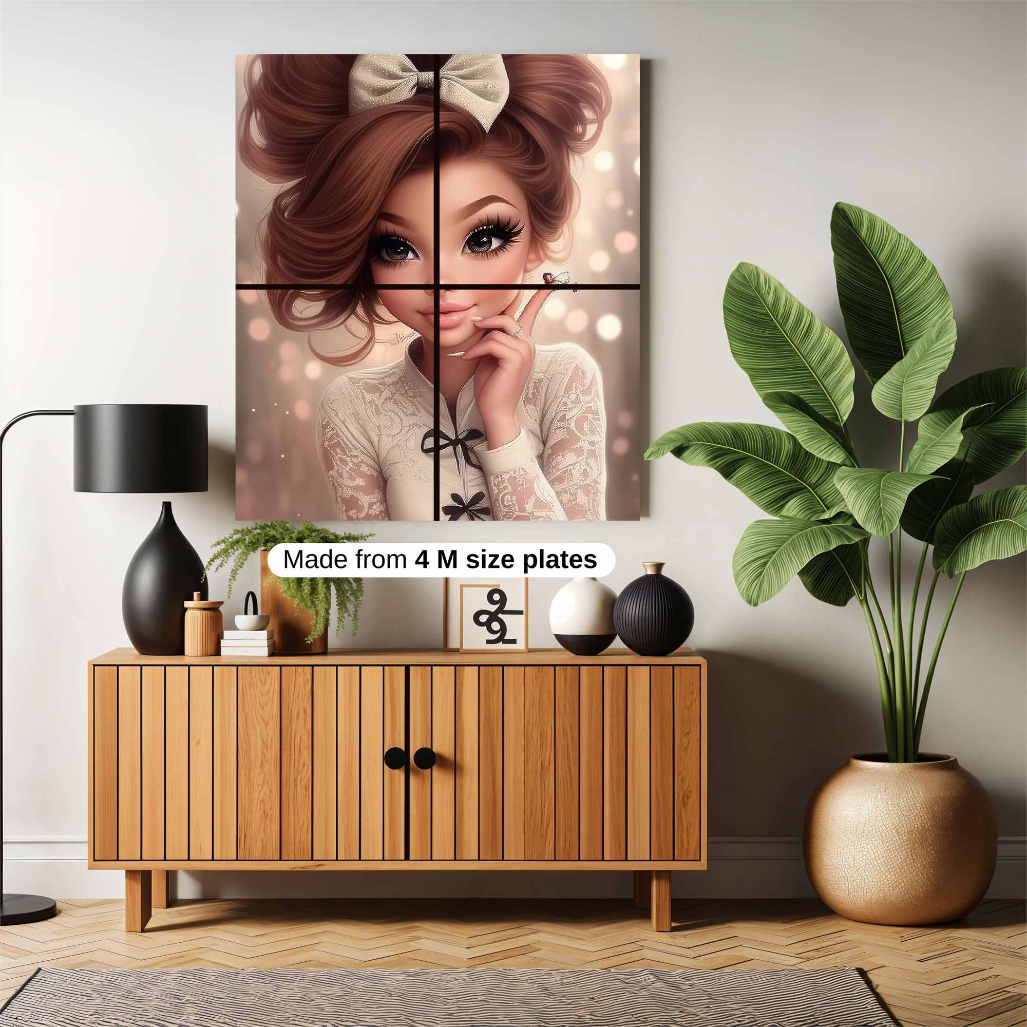 Bow Elegance Safe Wall Magnetic / M