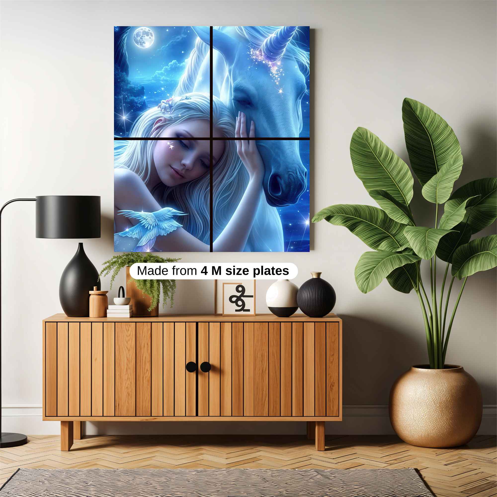 Unicorn Serenity Safe Wall Magnetic / M