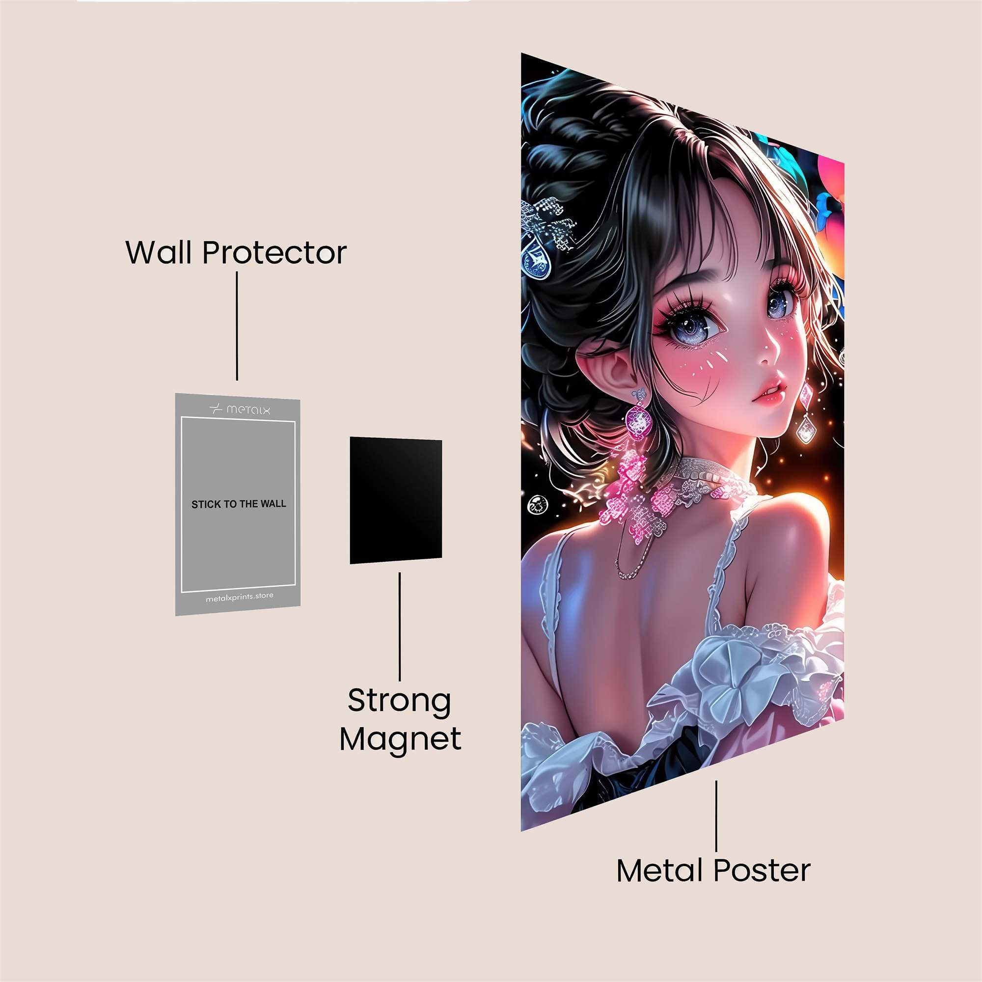 Luna Dream Safe Wall Magnetic / M