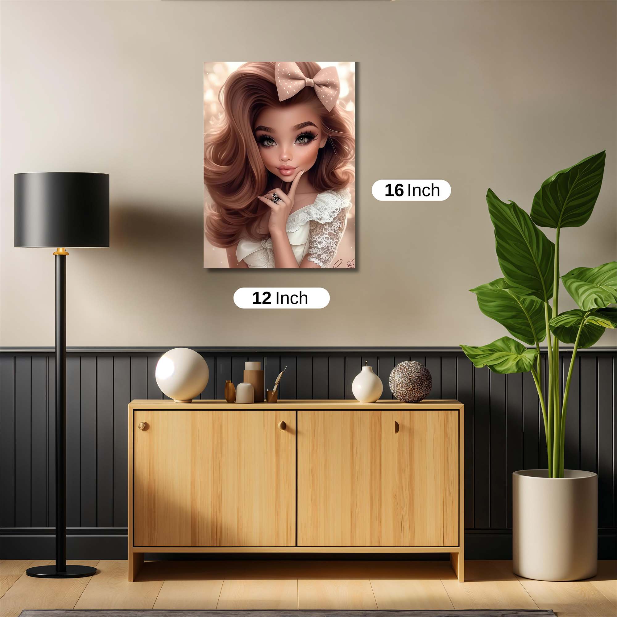 Enchanting Grace Safe Wall Magnetic / M
