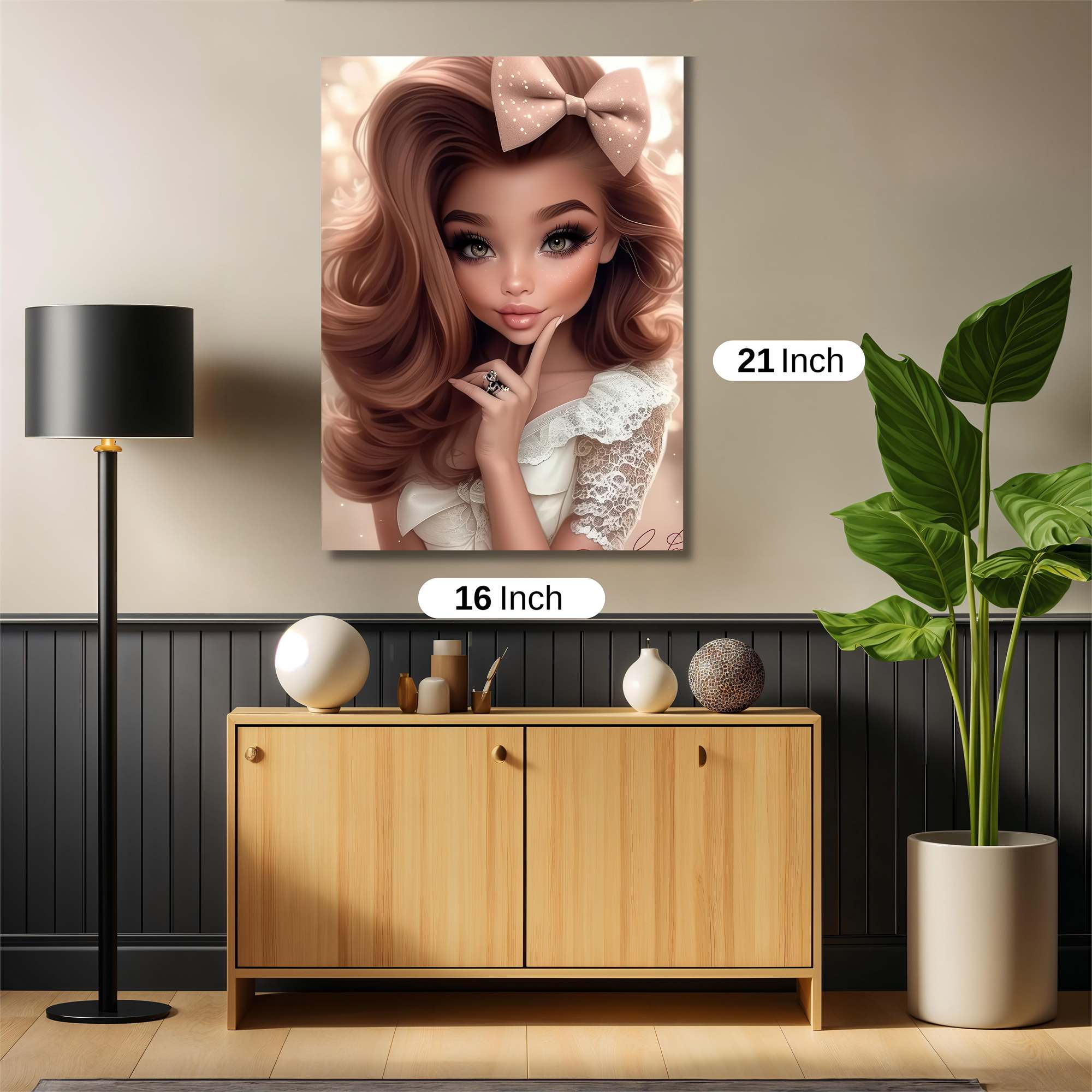 Enchanting Grace Safe Wall Magnetic / M