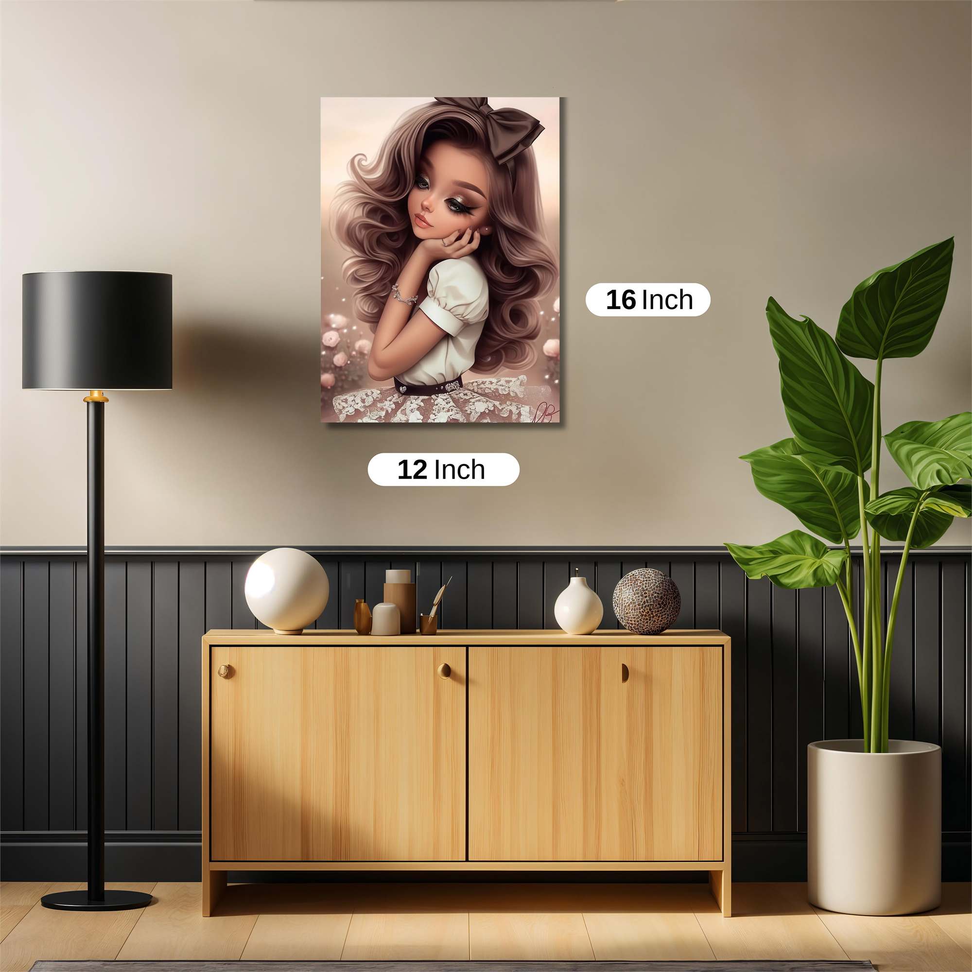 Lace Dream Safe Wall Magnetic / M