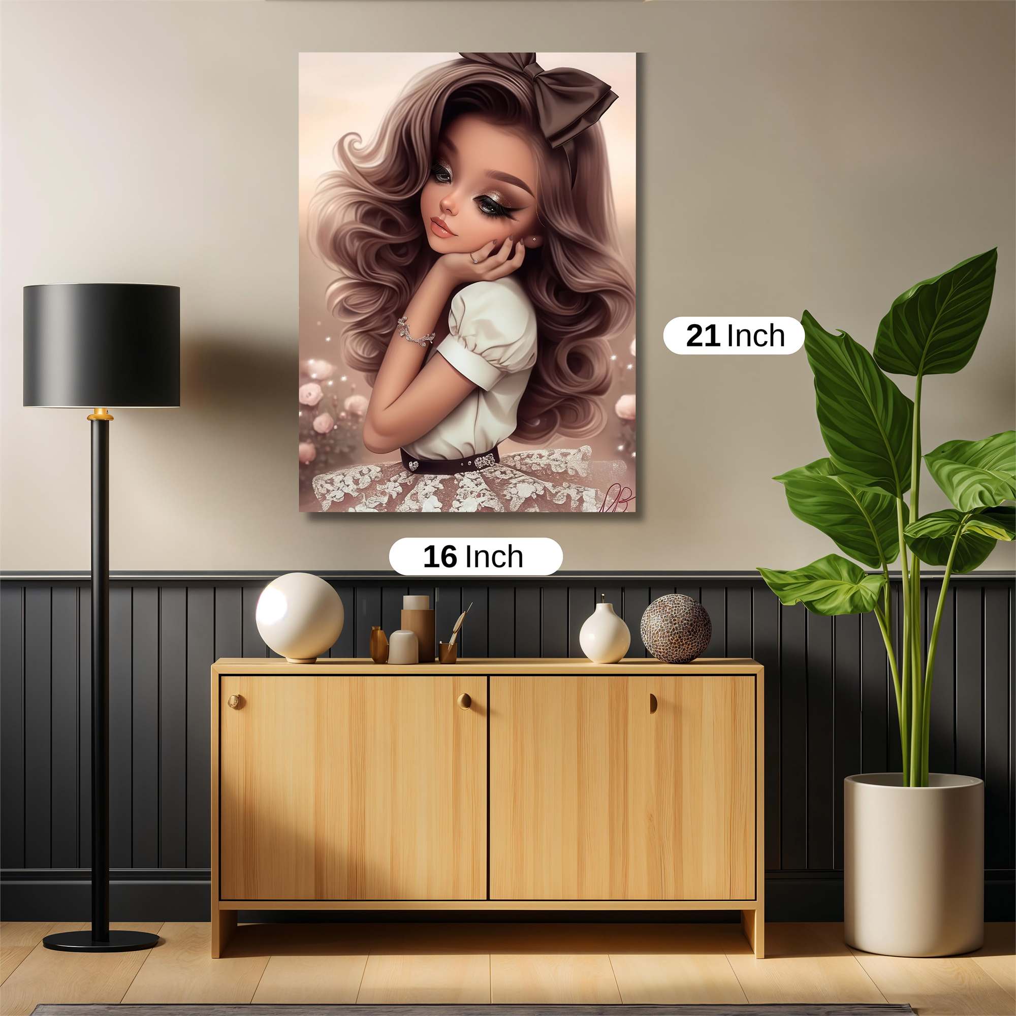Lace Dream Safe Wall Magnetic / M