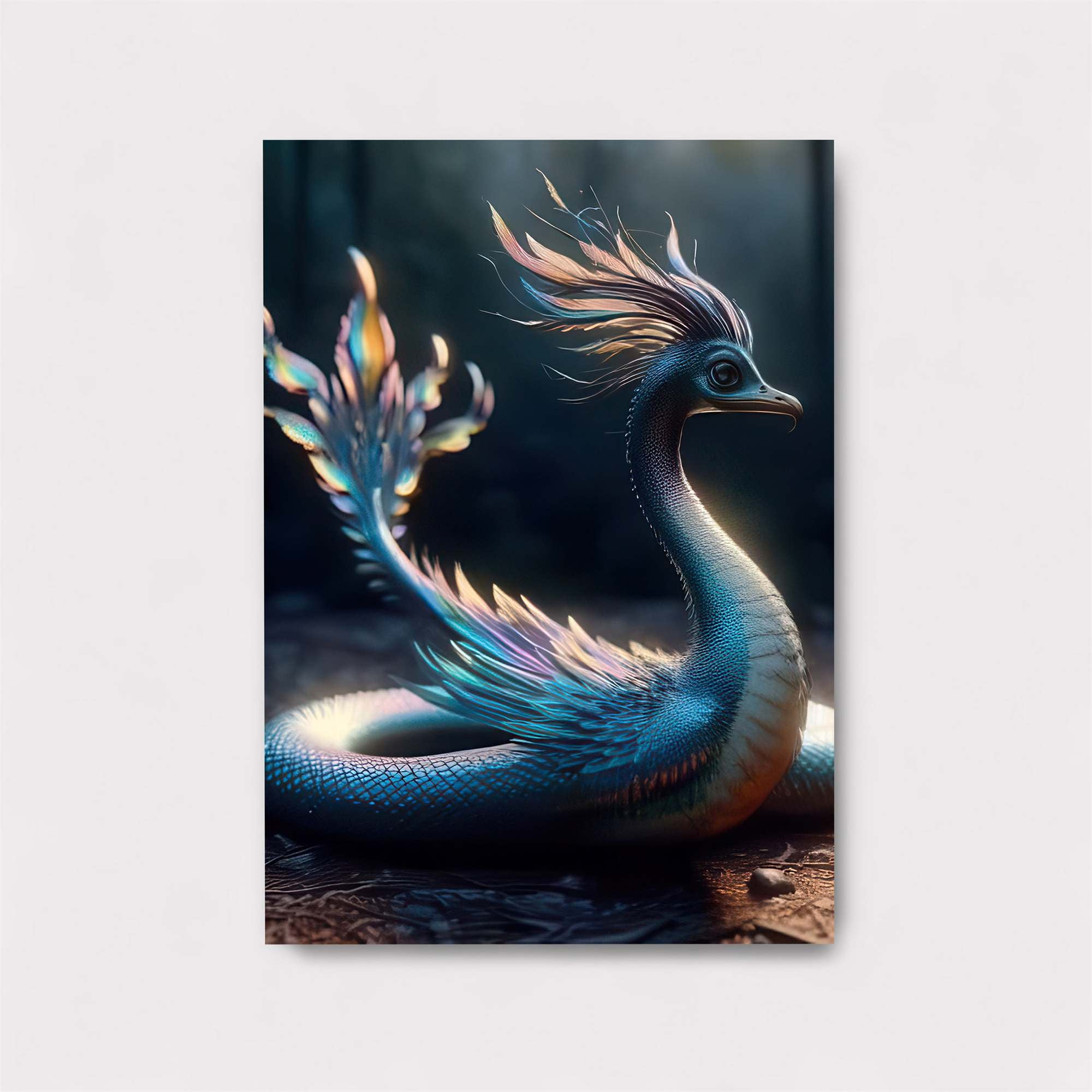 Feathered Enigma Safe Wall Magnetic / M