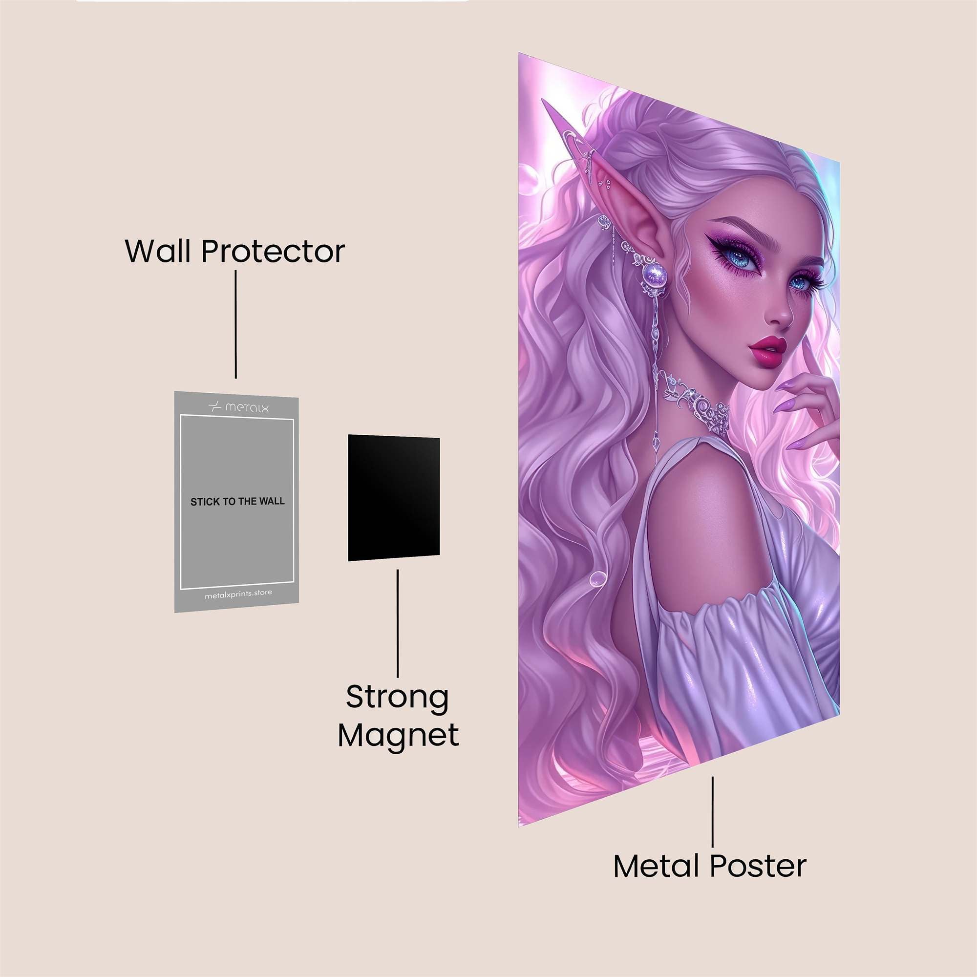 Elf Enchantment Safe Wall Magnetic / M