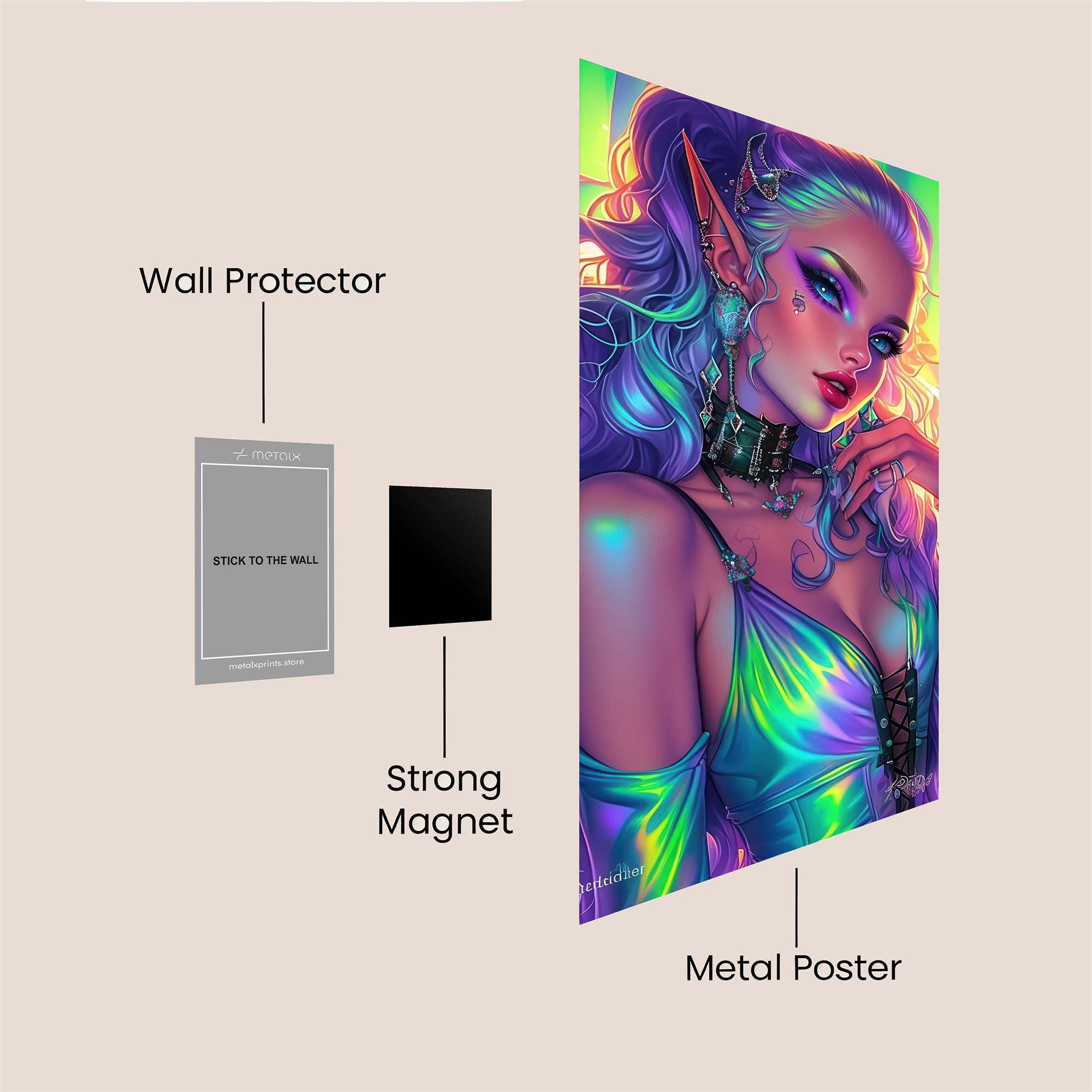 Elf Enchantment Safe Wall Magnetic / M