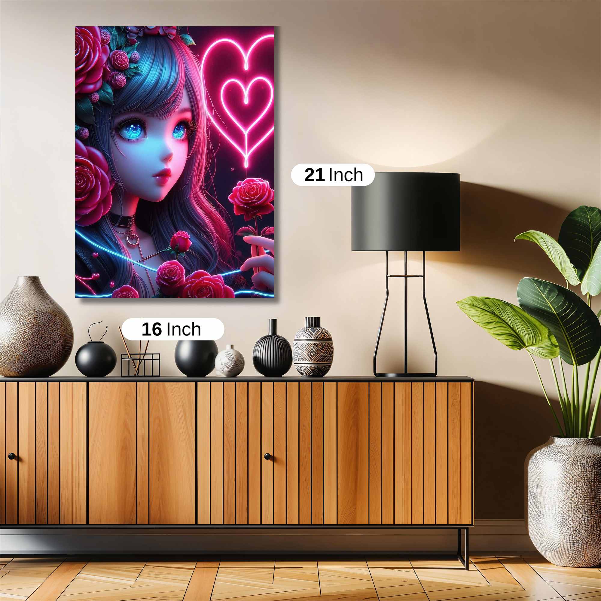 Rose Enchantress Safe Wall Magnetic / M