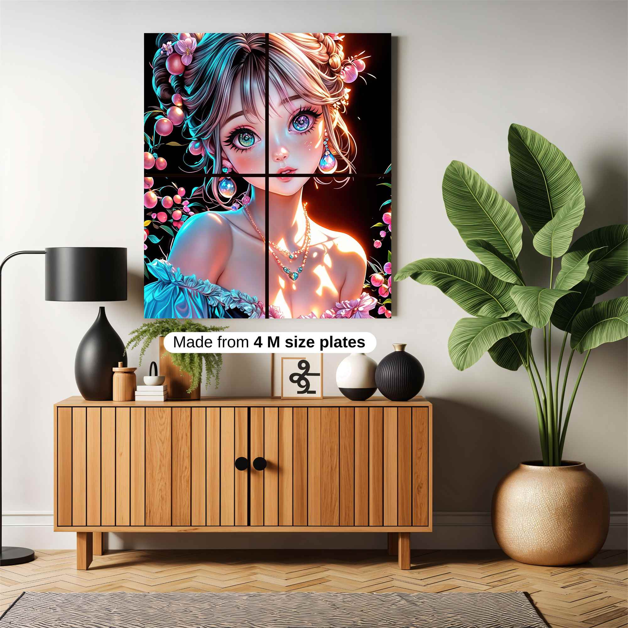 Blossom Enchantment Safe Wall Magnetic / M