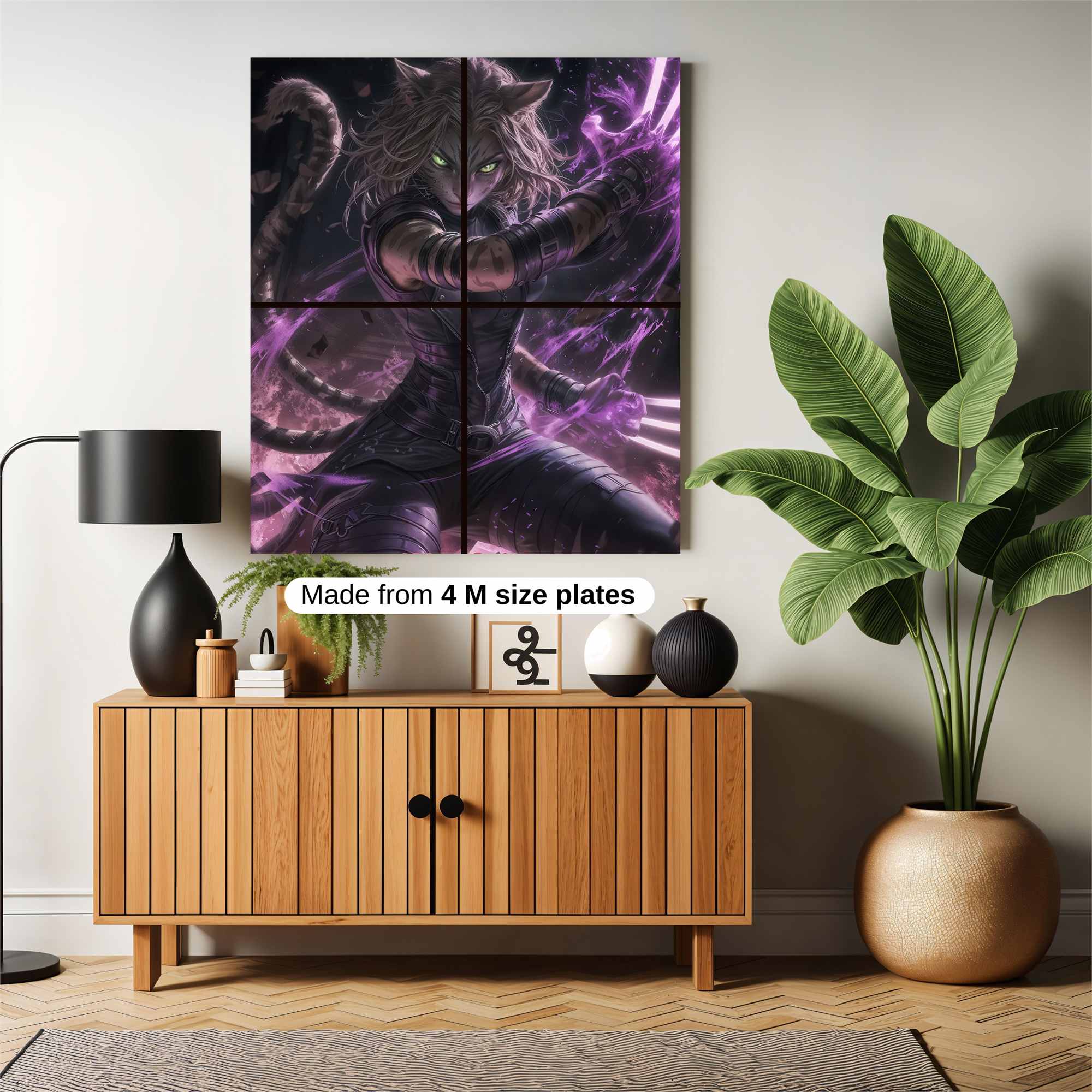 Feline Fury Safe Wall Magnetic / M