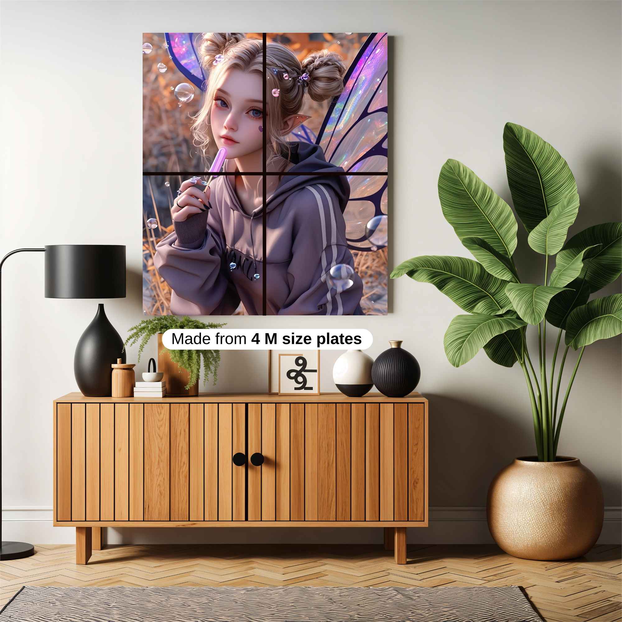 Fairy Whimsy Safe Wall Magnetic / M