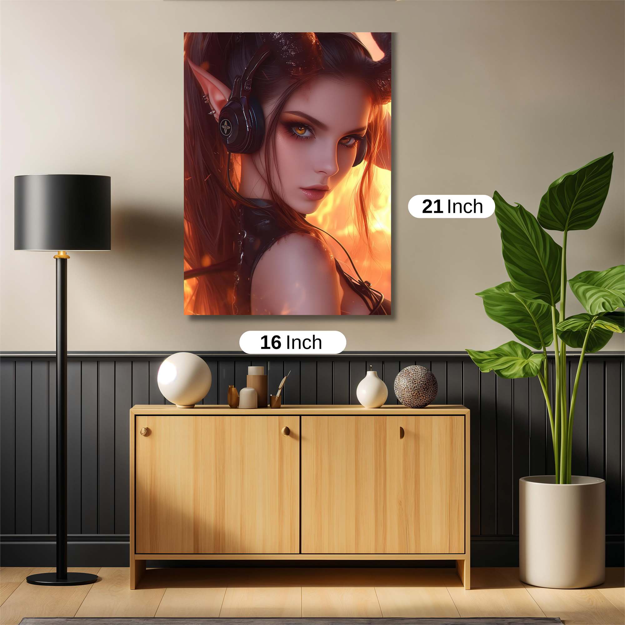 Demon DJ Safe Wall Magnetic / M