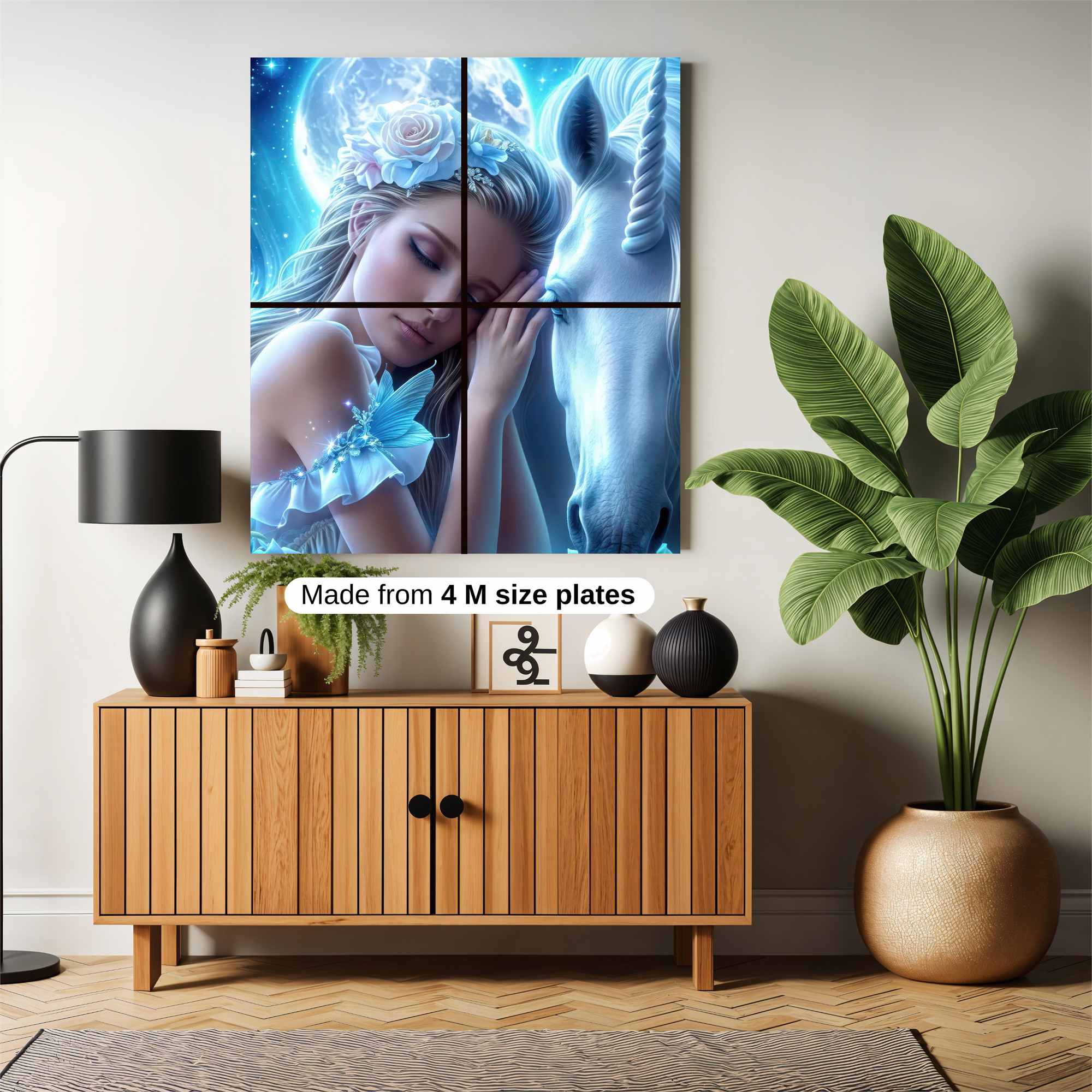 Moonlit Serenity Safe Wall Magnetic / M